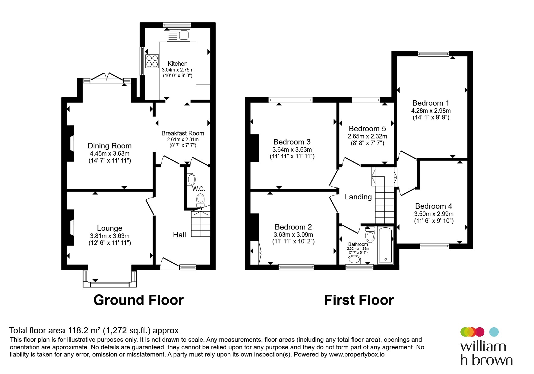 94, Alexandra Road, Peterborough floorplan
