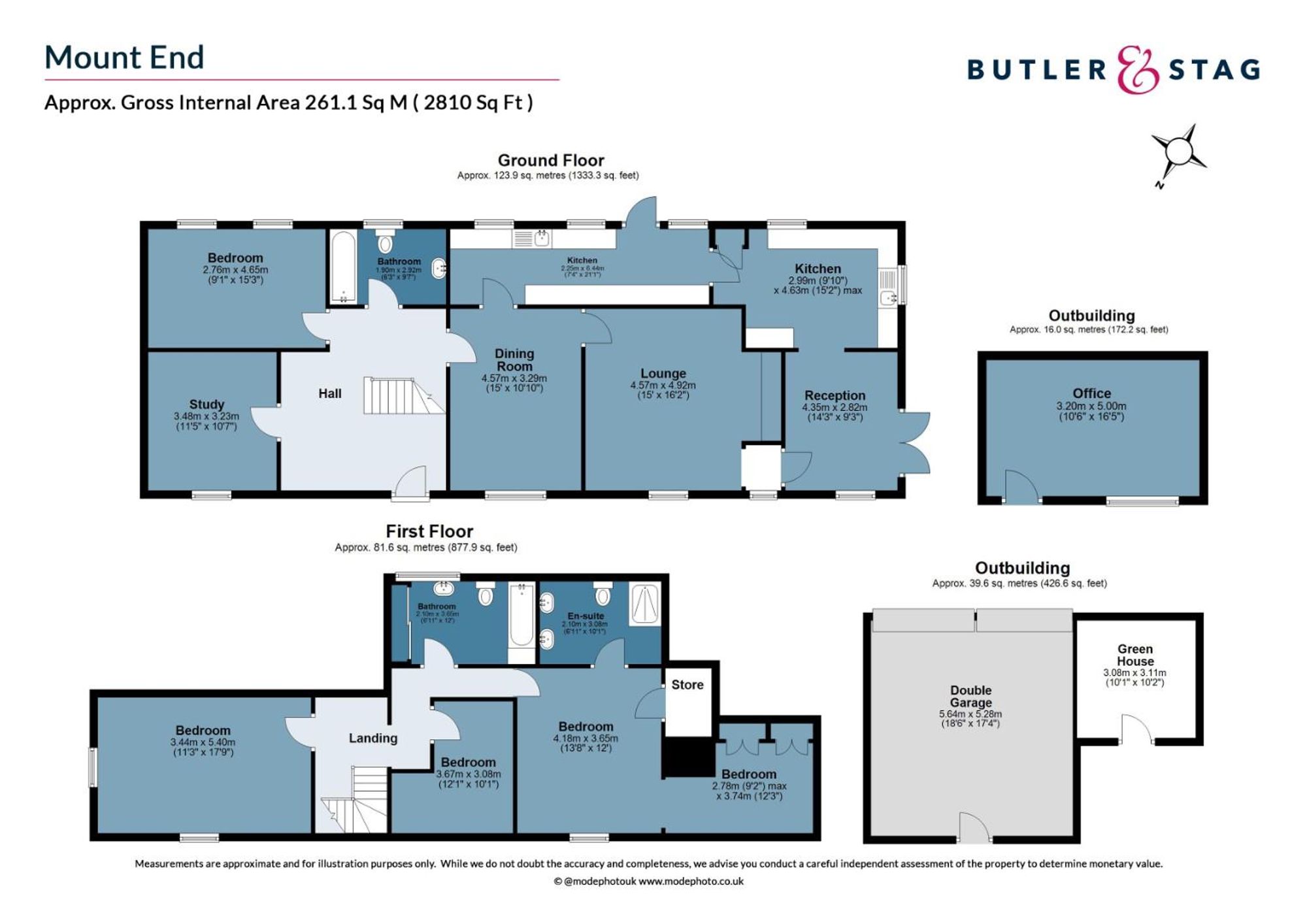 Rent Cottage Mount End, Epping floorplan