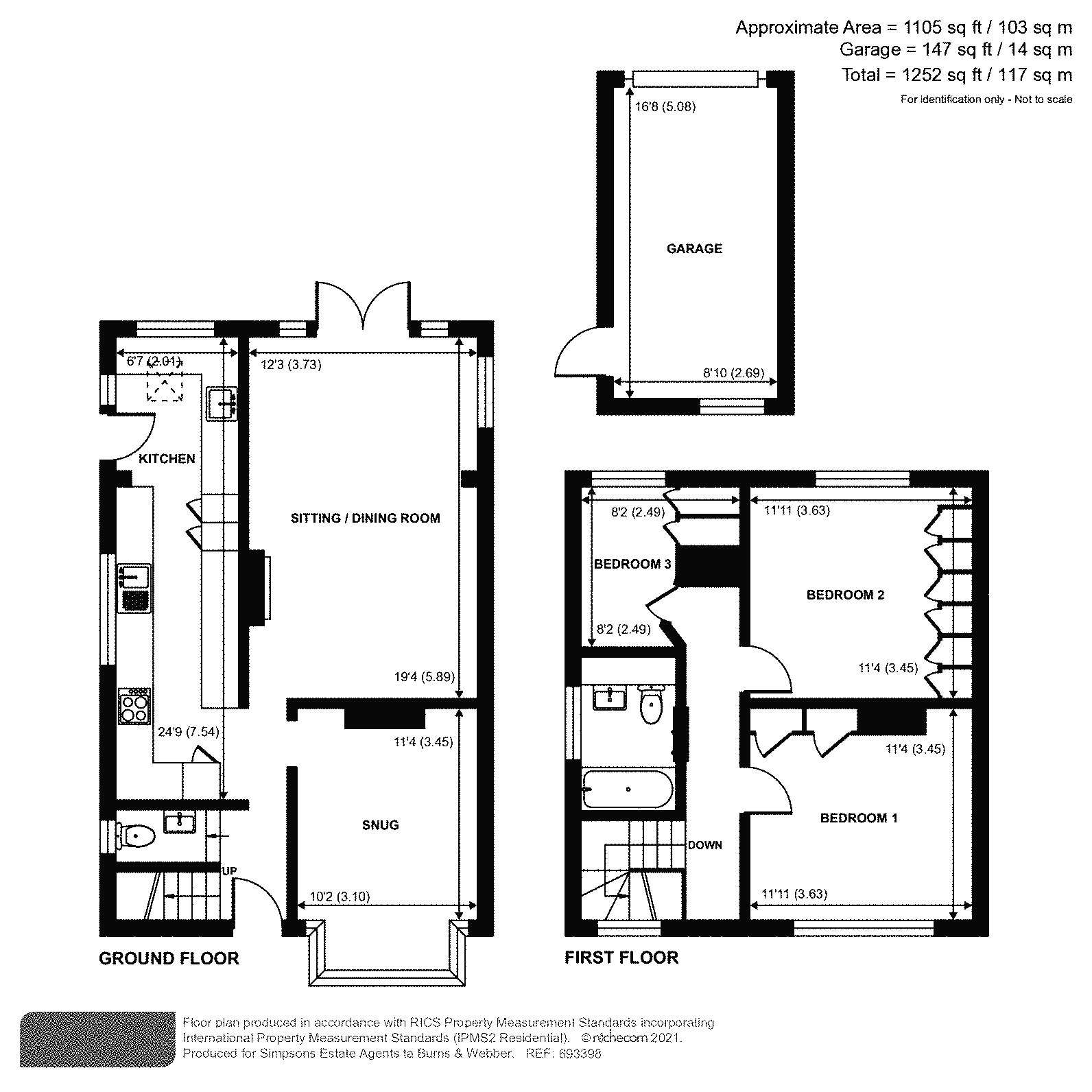 3 bed detached house for sale in Bullers Road, Farnham GU9 Zoopla