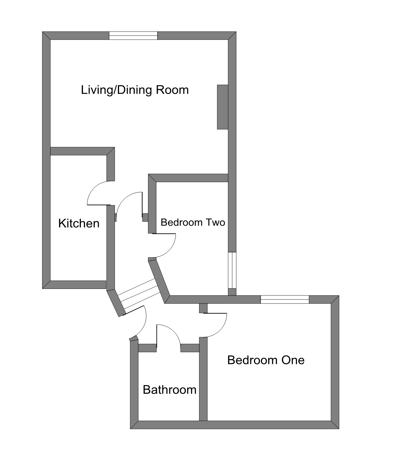 2 Bedrooms Flat to rent in Teesdale Road, Leytonstone, London E11