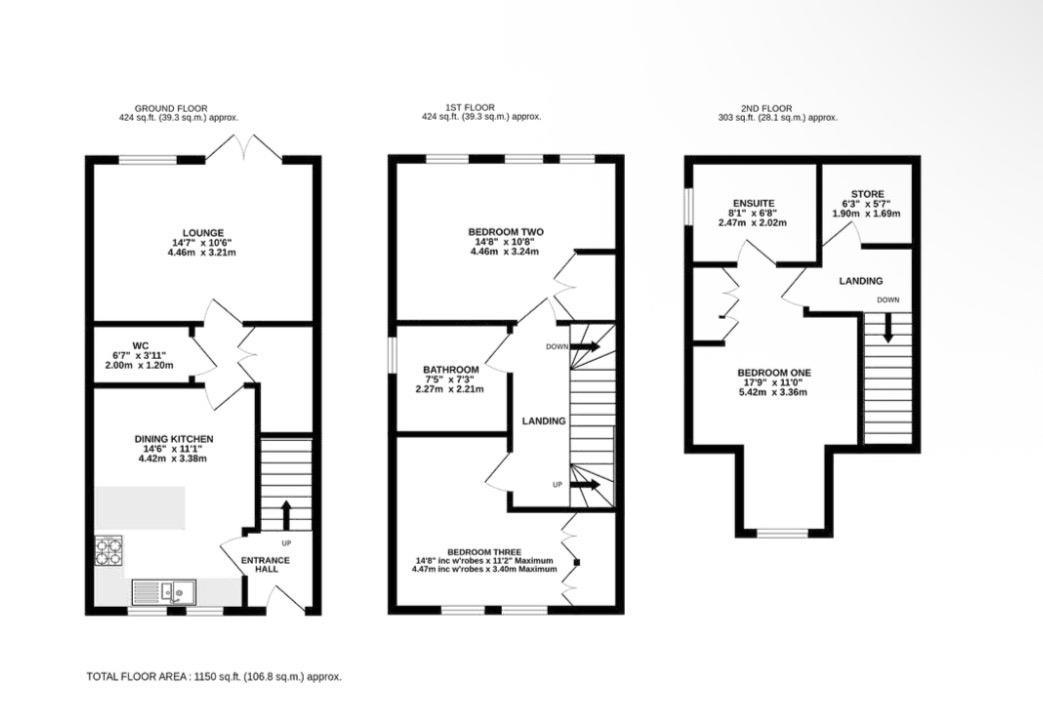 4, Marley Crescent, Northwich floorplan