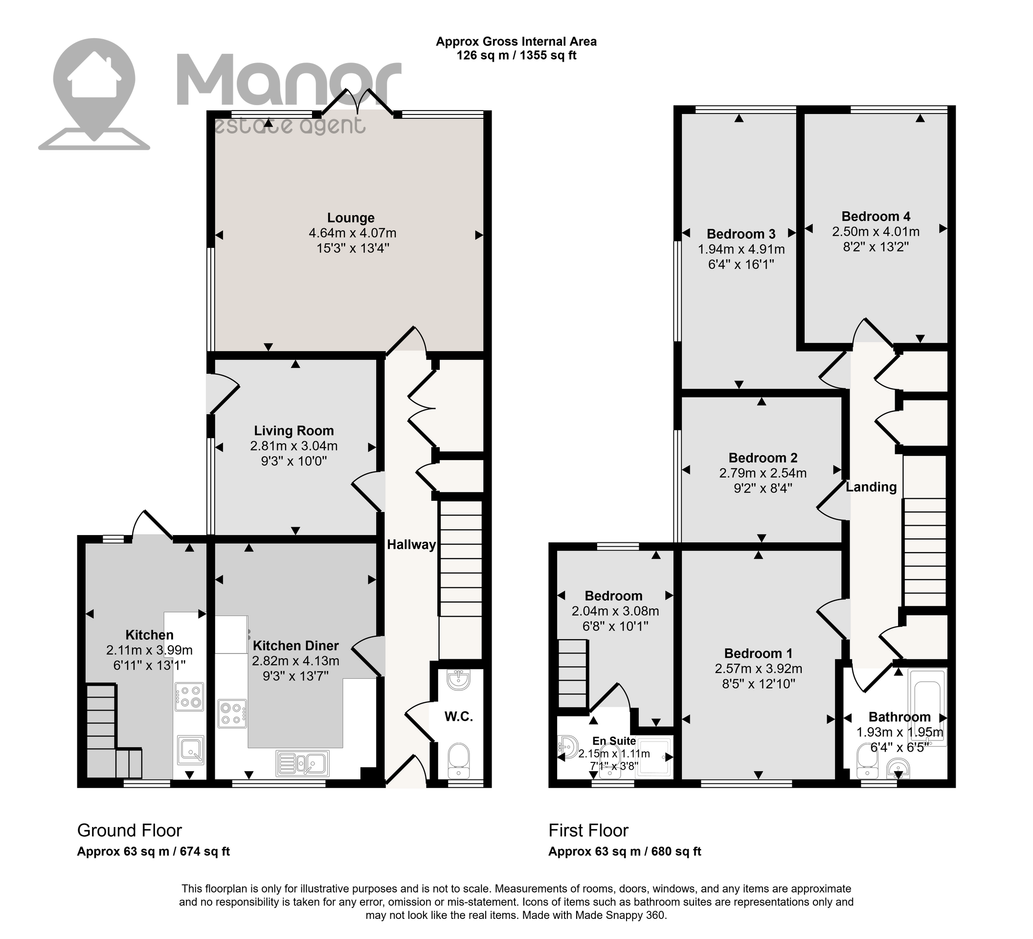 13 Landseer Avenue, LONDON floorplan