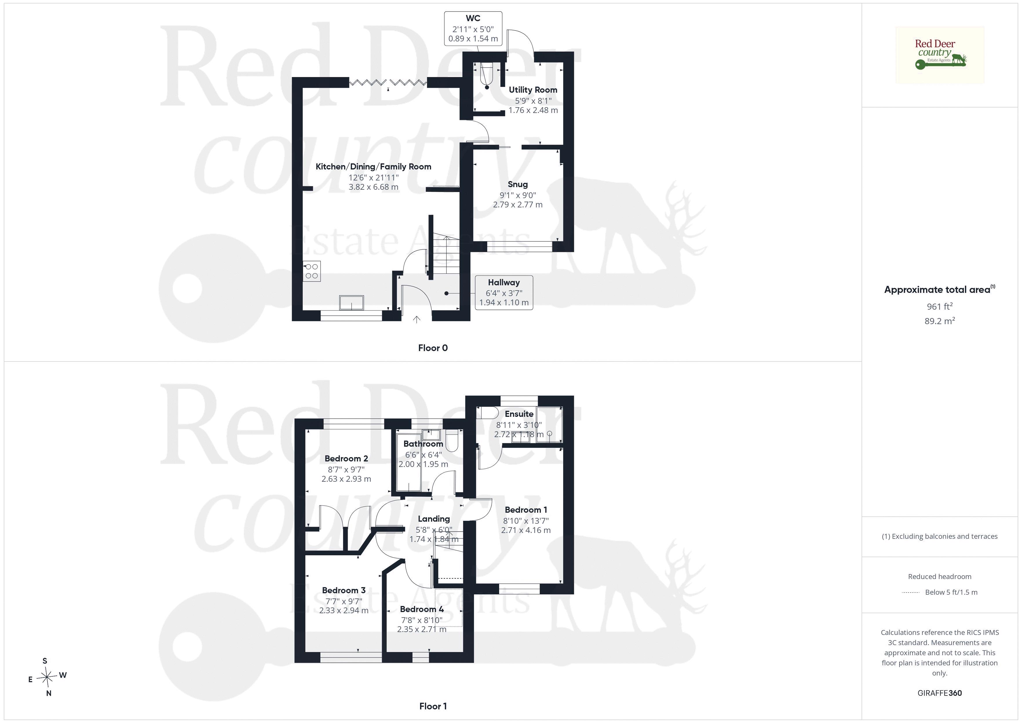 4, Wedlakes, Watchet floorplan