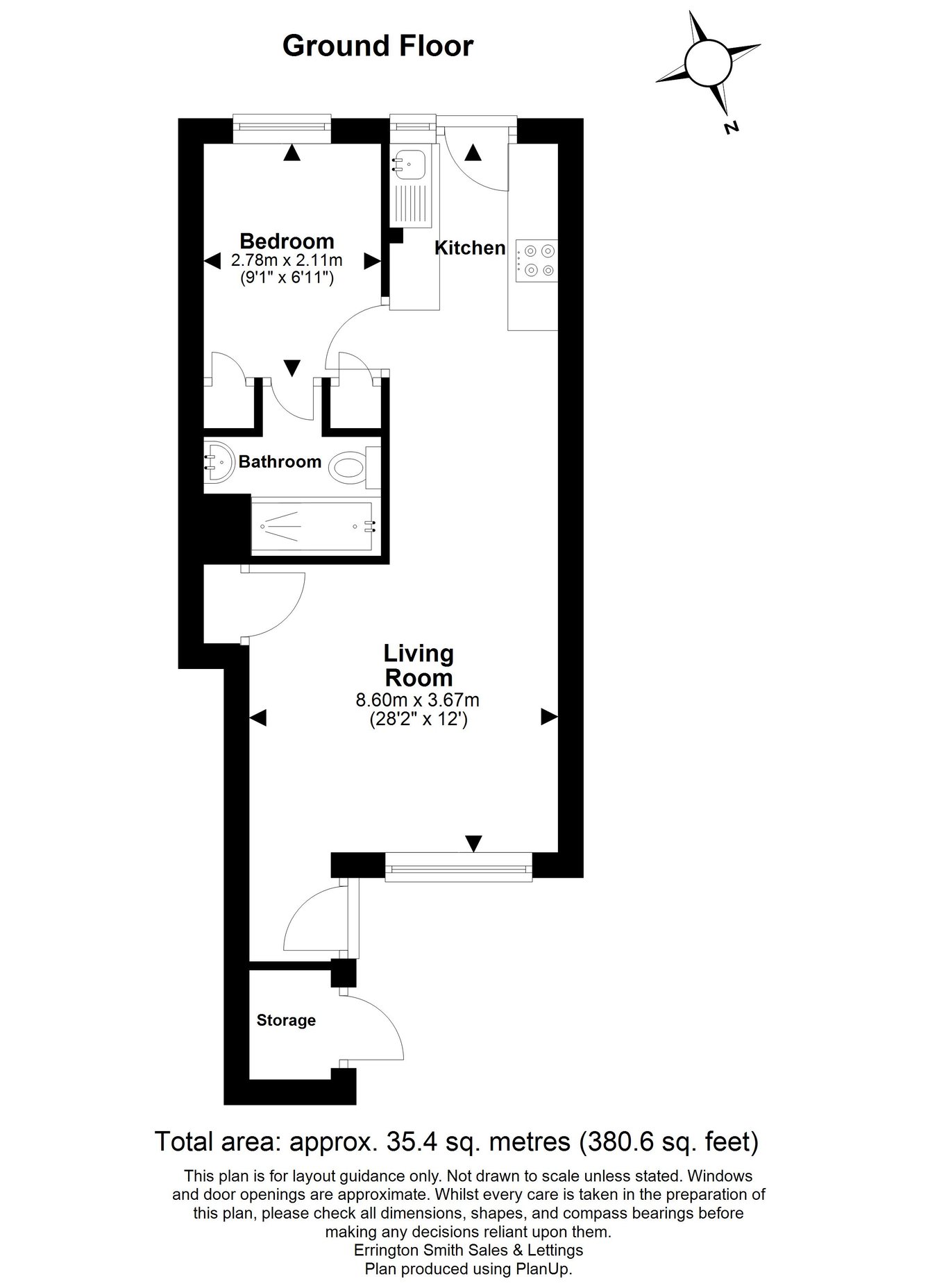36, River Leys, Cheltenham floorplan