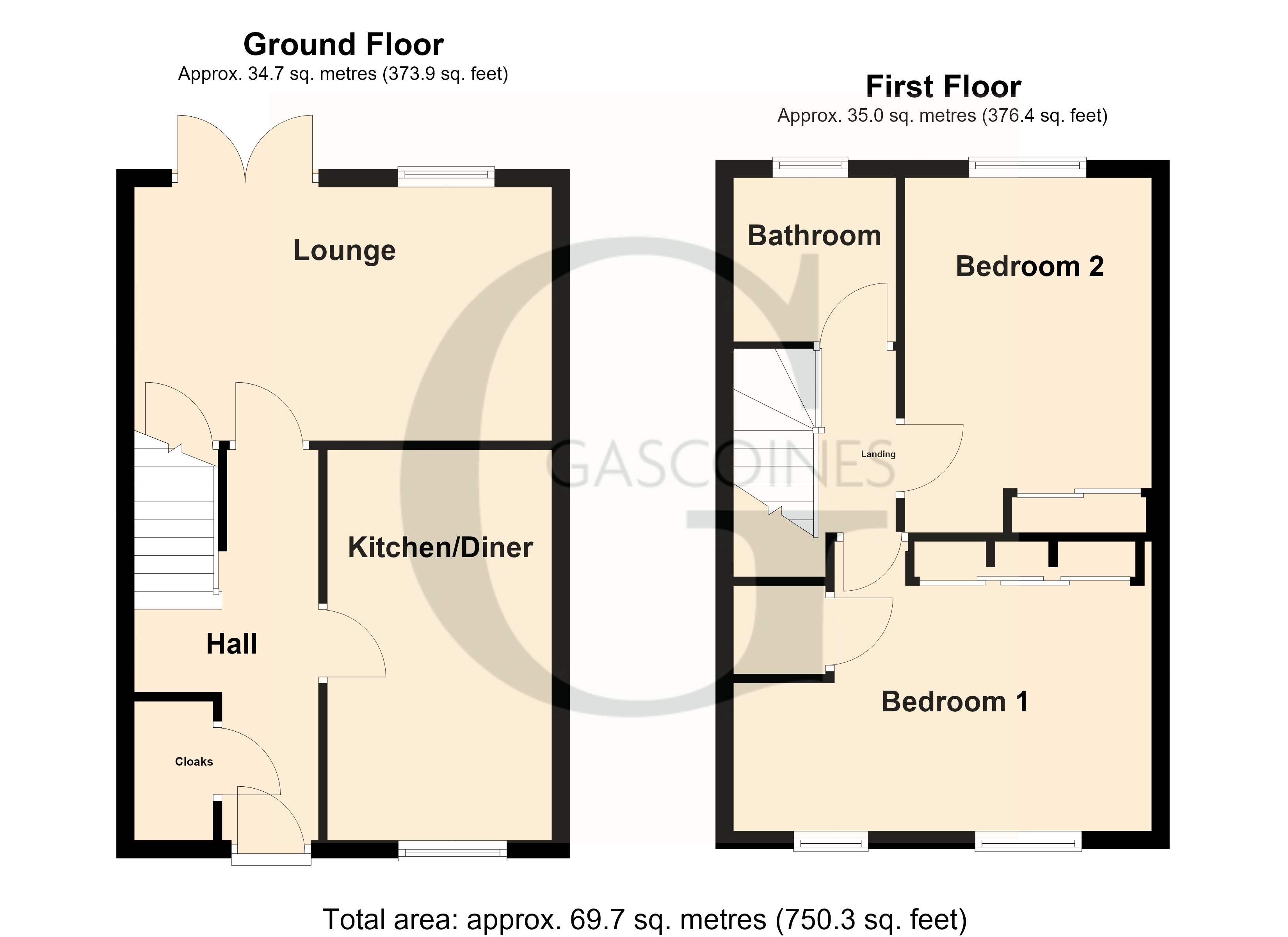 66, Orpington Way, Newark floorplan