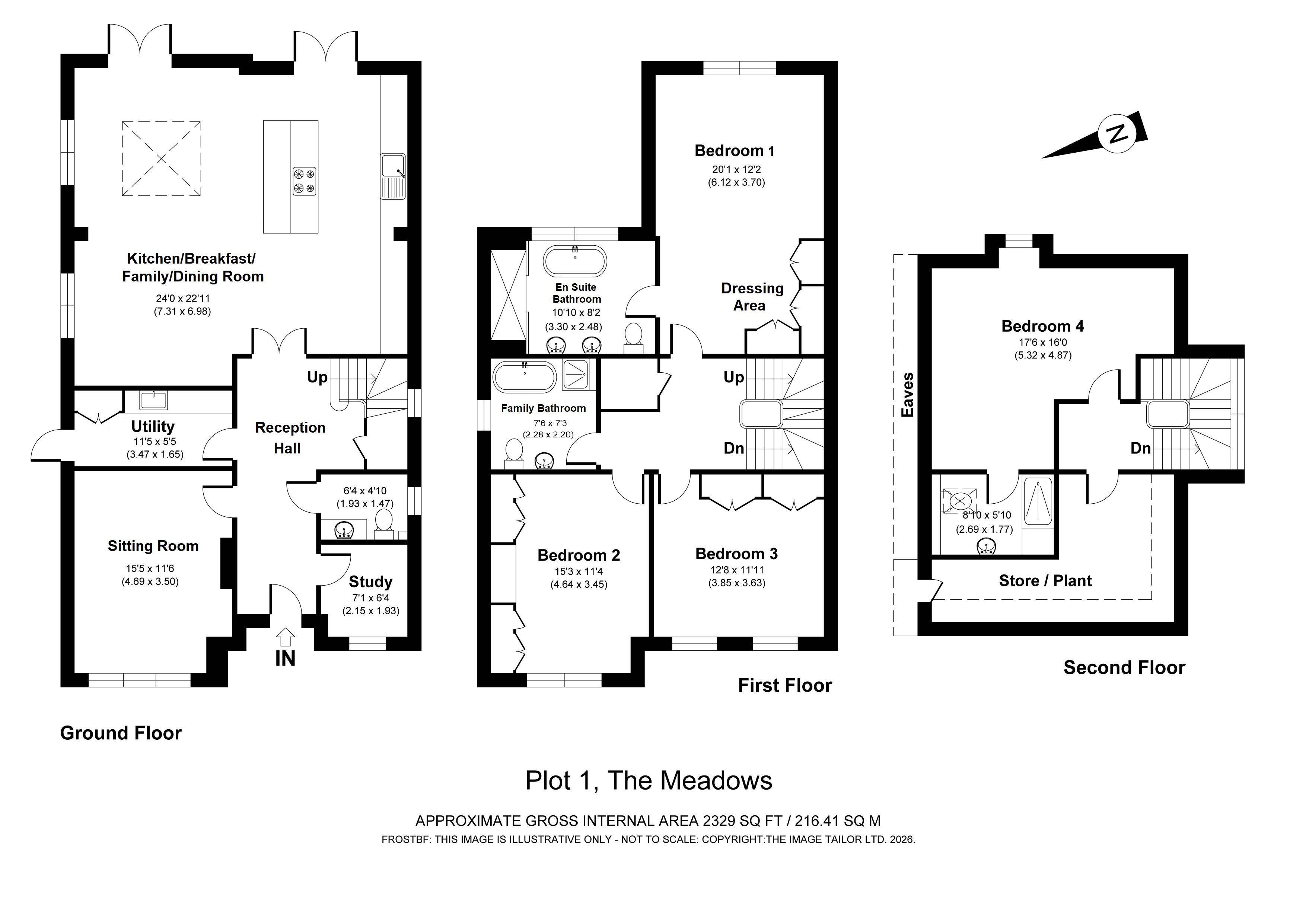 1 The Meadows, 11, Meadow Lane, Beaconsfield floorplan