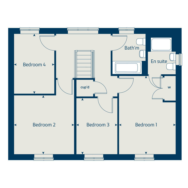 589, Swallowtail Way, Knaresborough floorplan