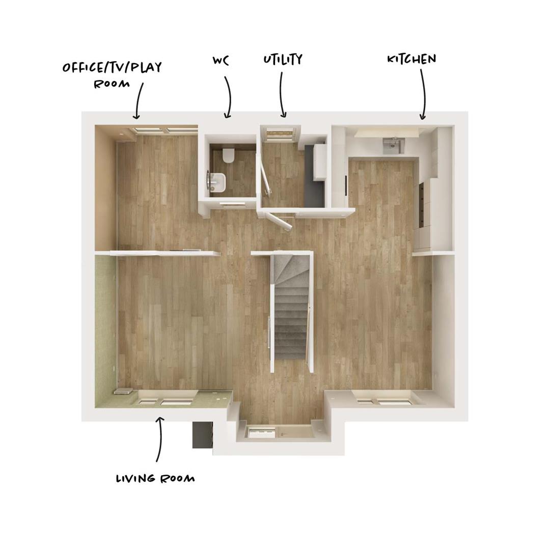 Plot 6, Sixteen20, Blackburn Road, Edenfield floorplan
