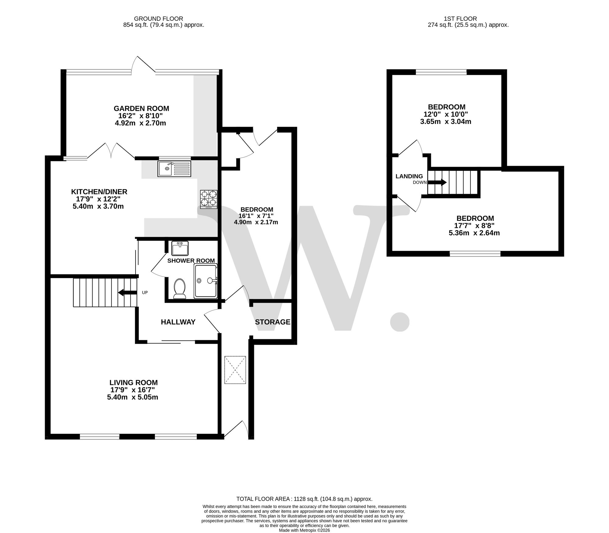 81 Meadow Way, Norwich floorplan
