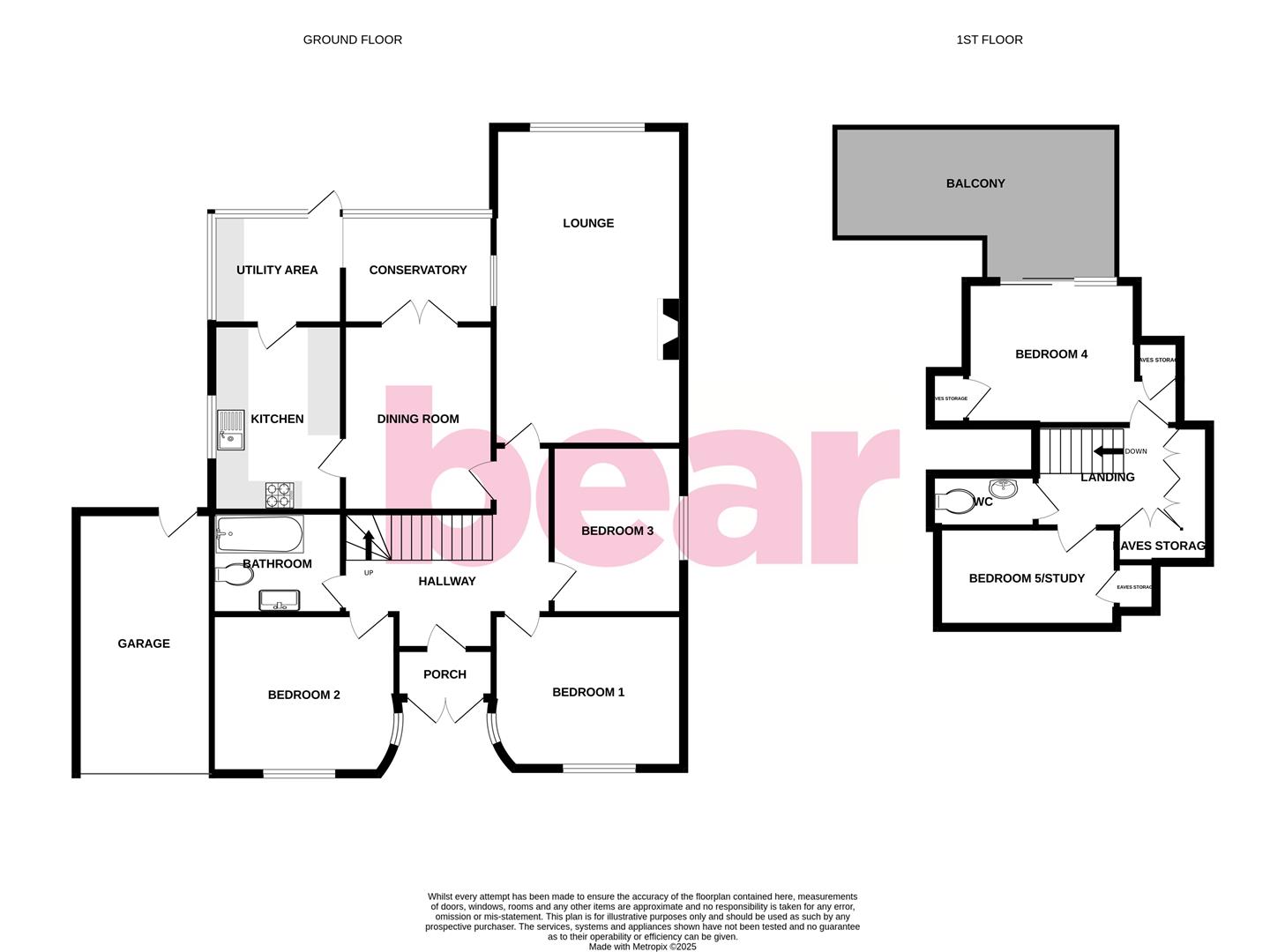 59, Clarence Road North, Benfleet floorplan
