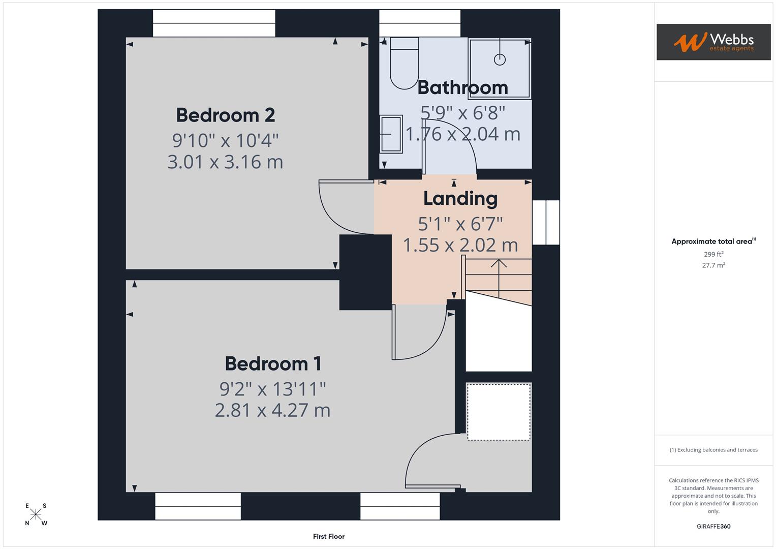 105, St. Michaels Road, Rugeley floorplan