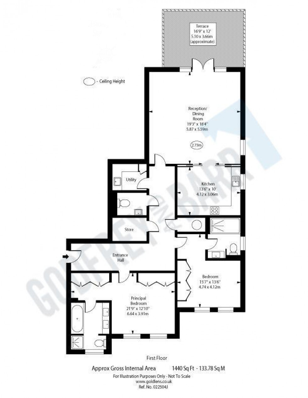 Beech Hill, Beech Hill, Hadley Wood floorplan
