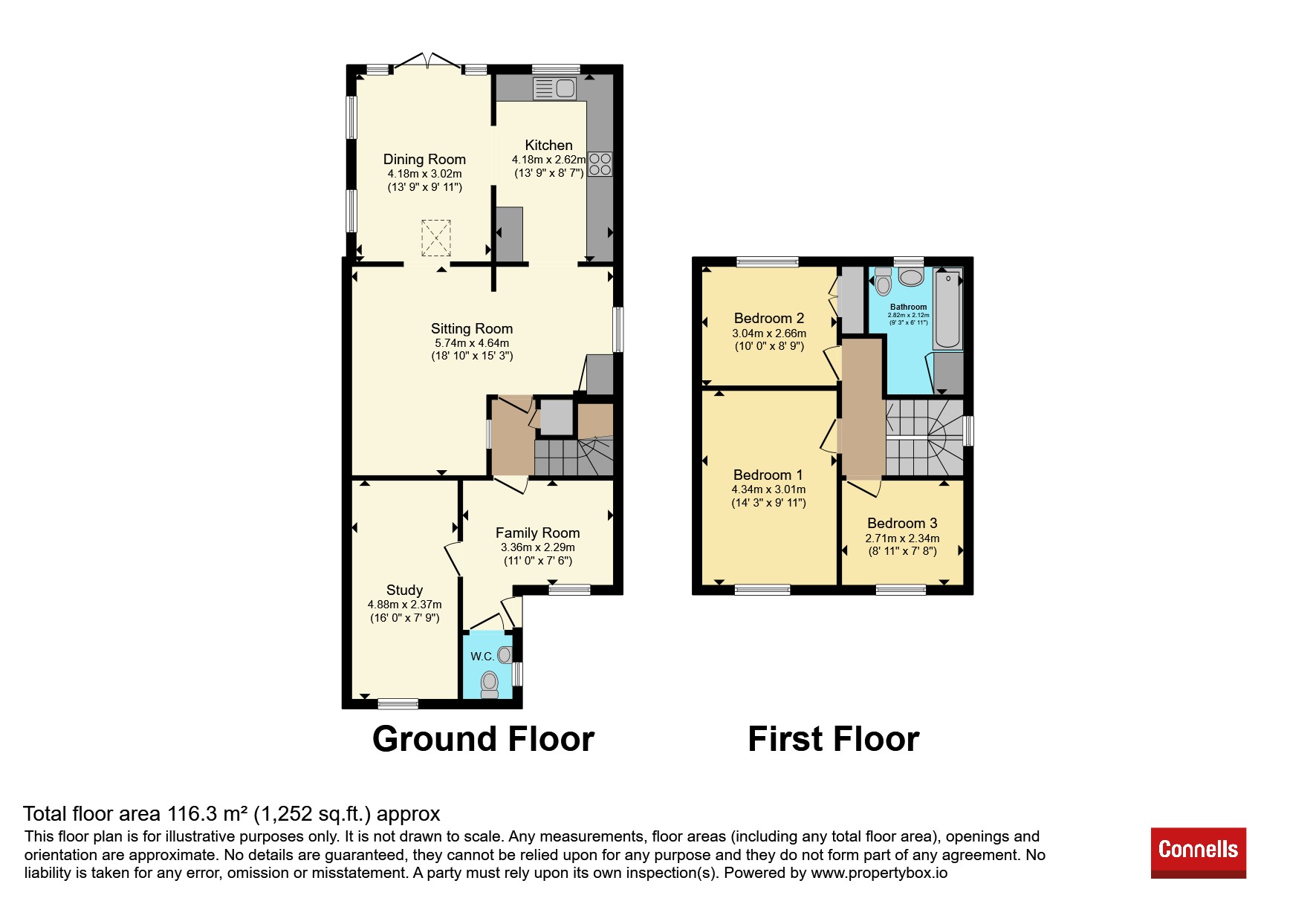 3, Berkeley Road, Thame floorplan