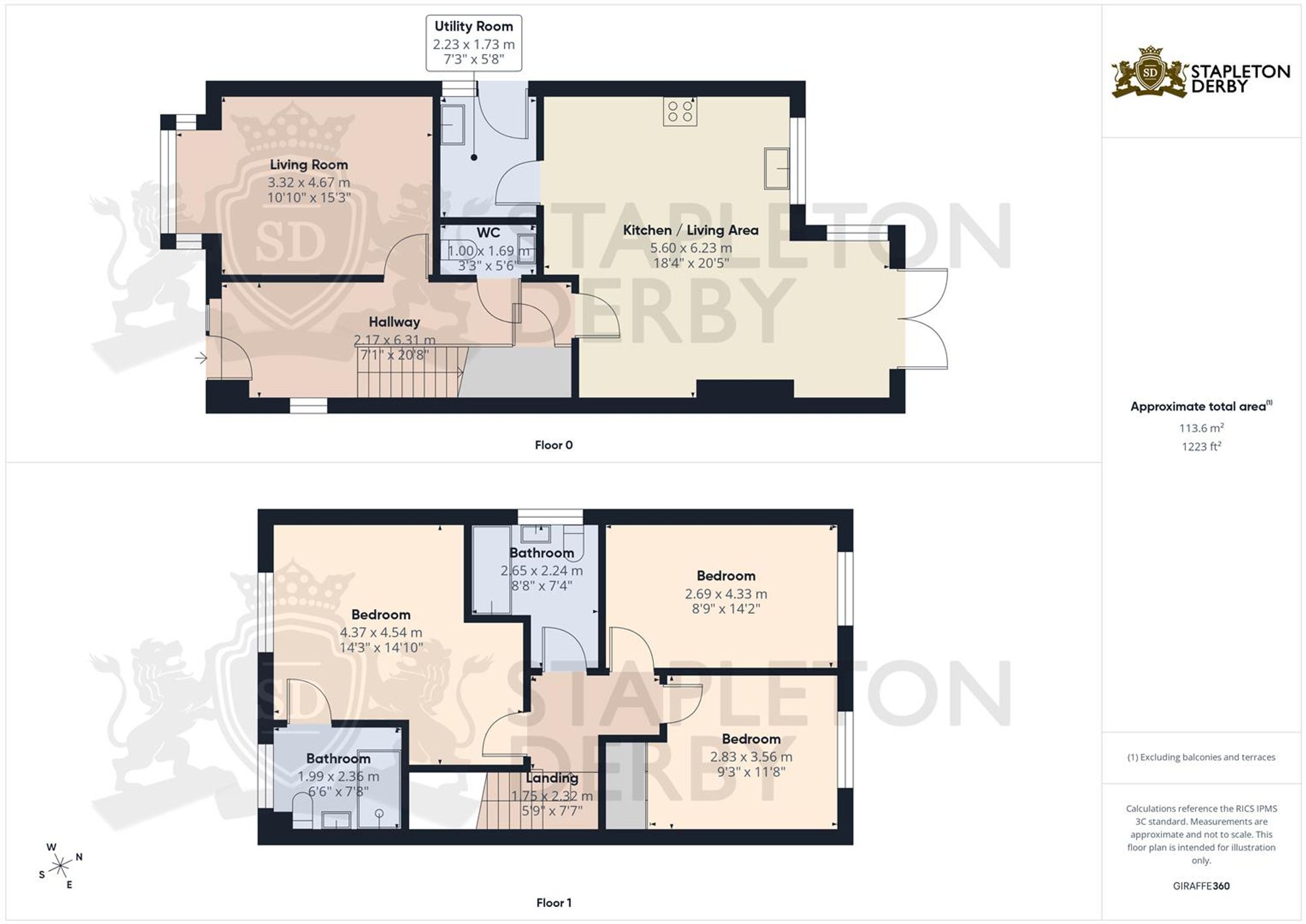1, Wenford Close, St Helens floorplan