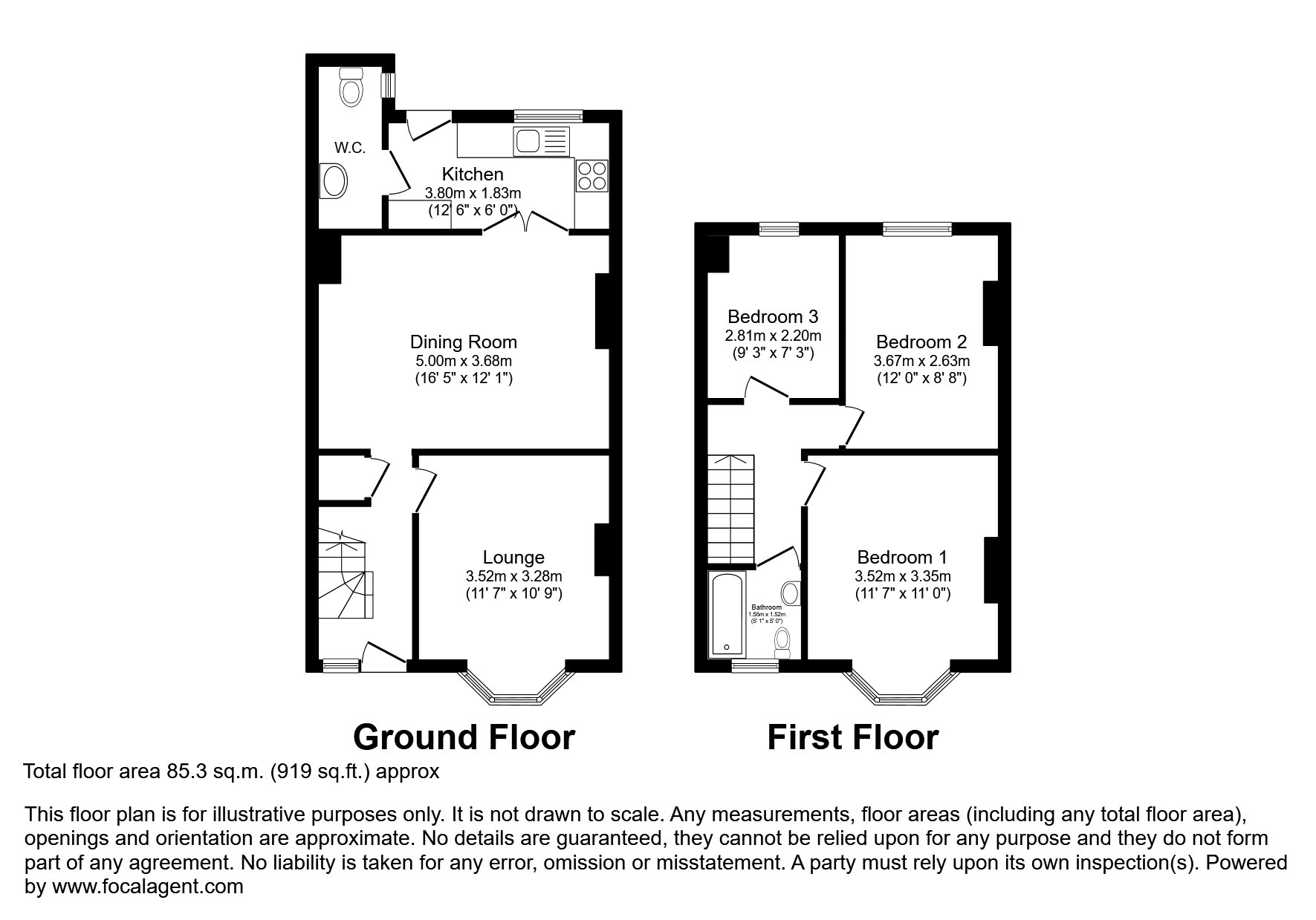 10, Woodcroft Avenue, Bristol floorplan