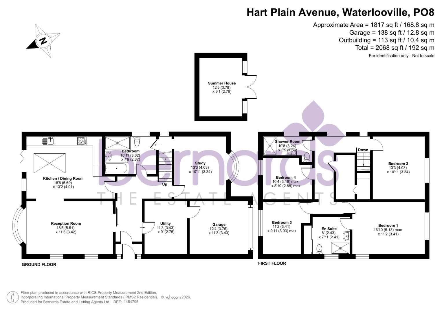 34, Hart Plain Avenue, Waterlooville floorplan