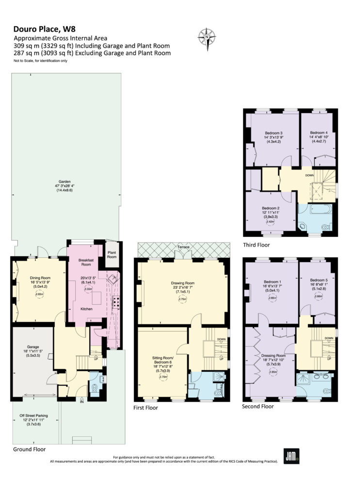 13, Douro Place, London floorplan