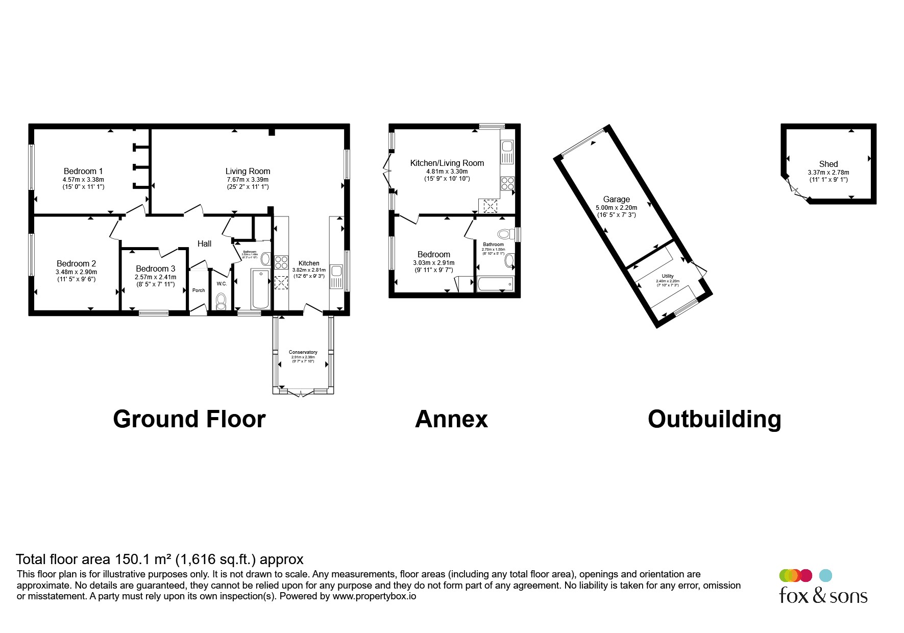 5, Twyford Close, Worthing floorplan