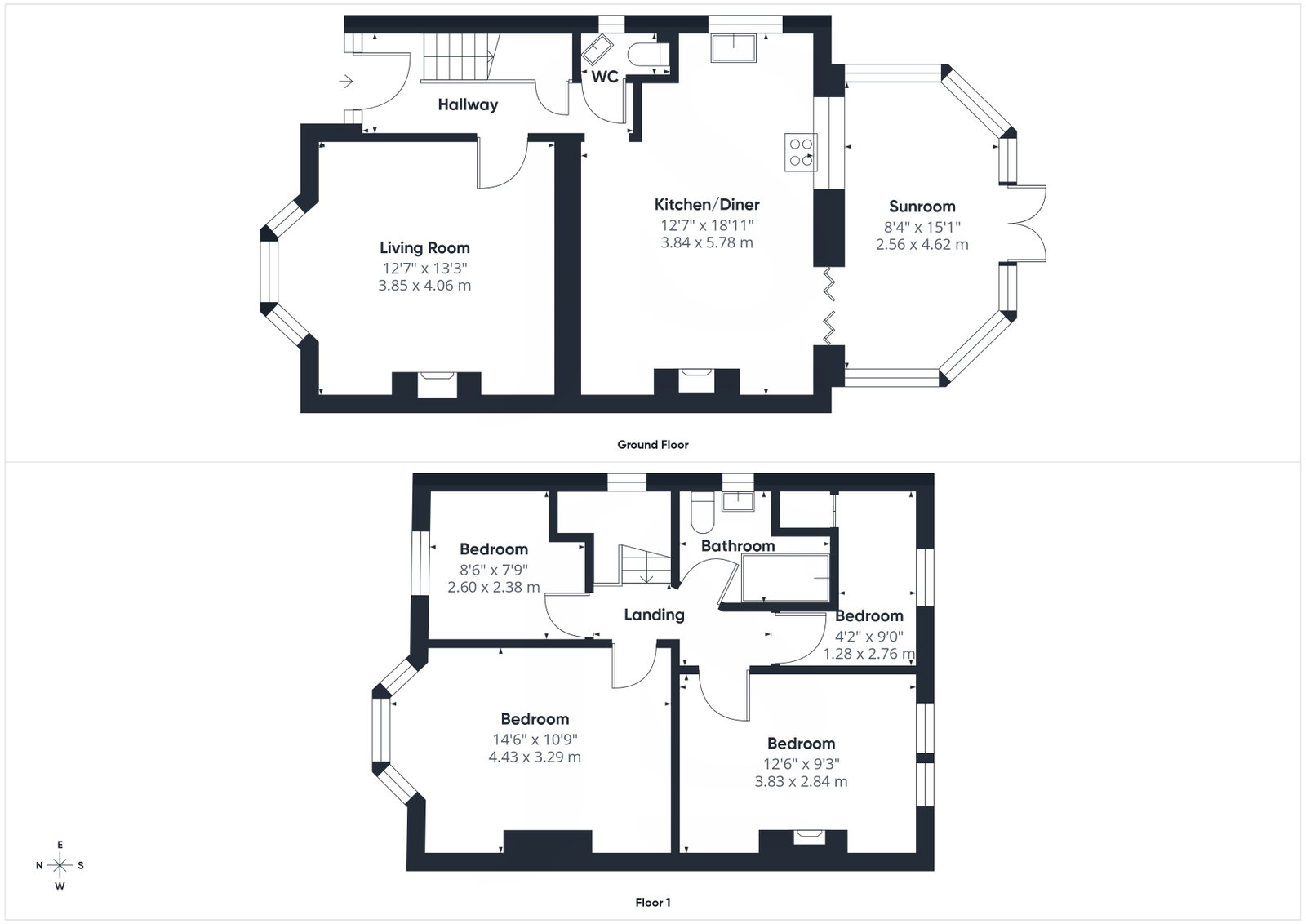 40, Kingsland Road, Worthing floorplan