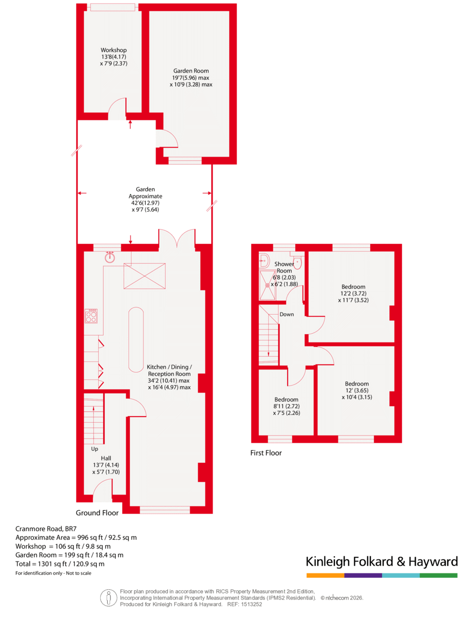 95, Cranmore Road, Kent floorplan