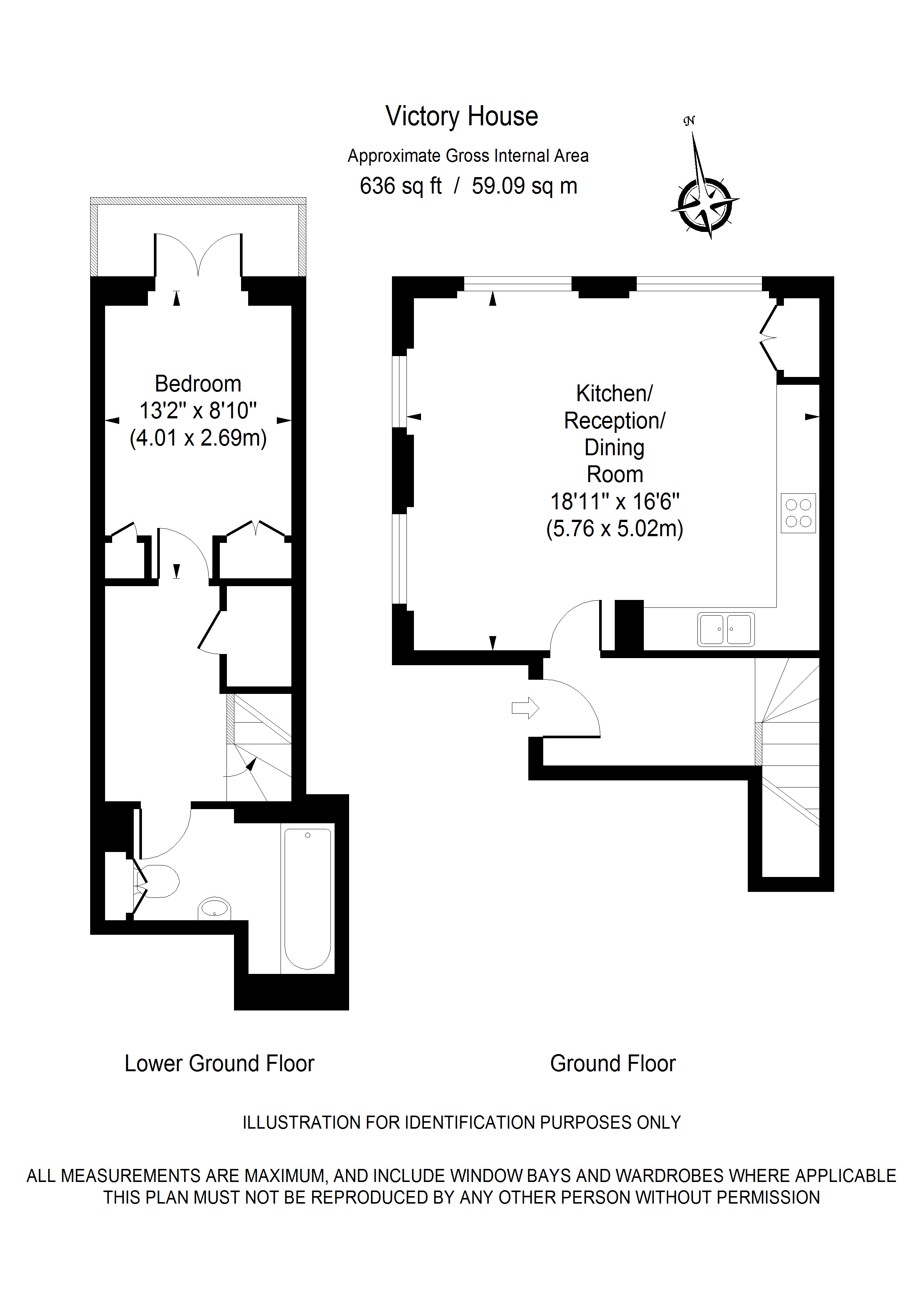 1 Bedrooms Flat to rent in Castlehaven Road, London NW1