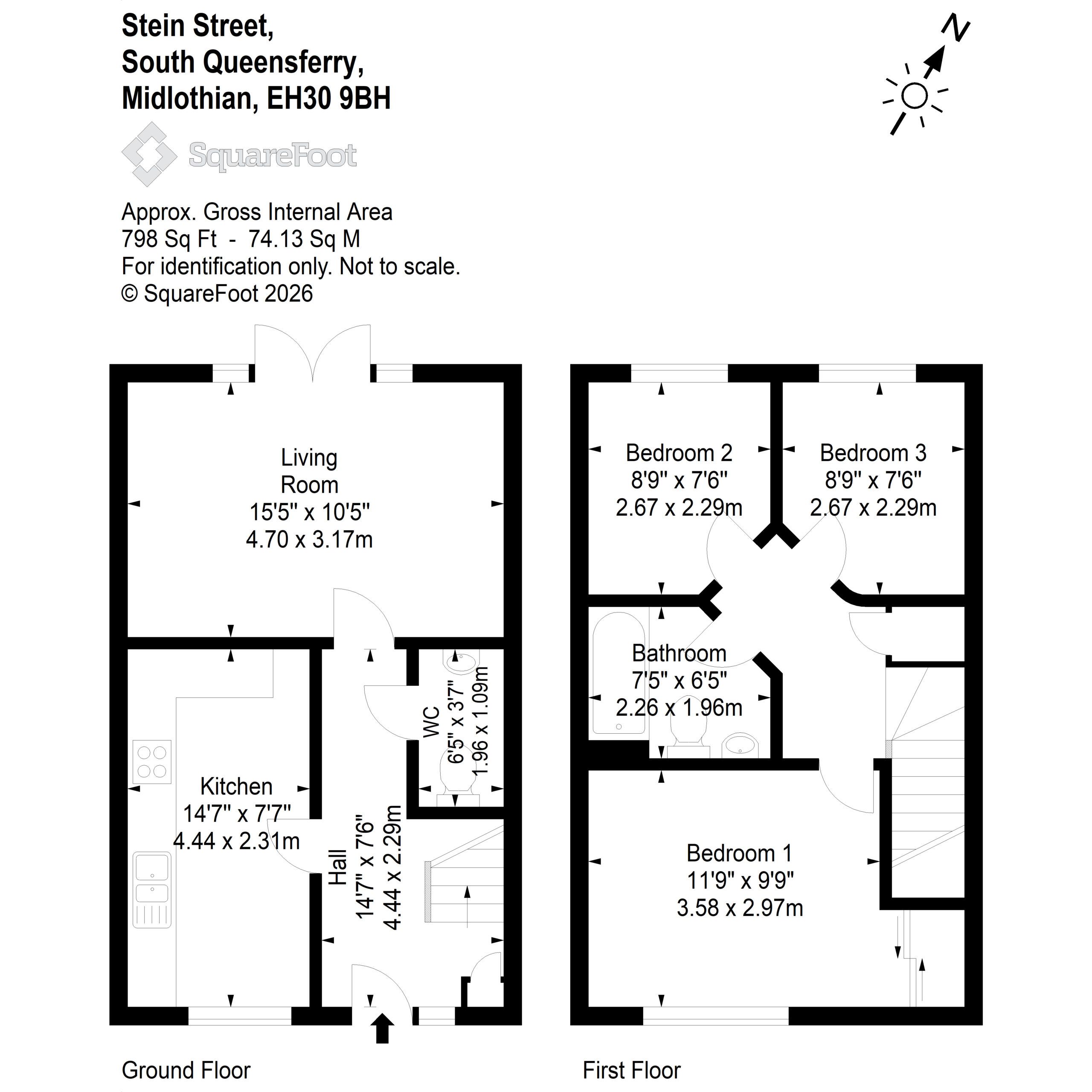 6, Stein Street, South Queensferry floorplan
