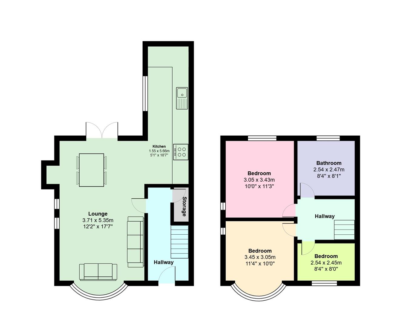 11, Sunningdale Road, Denton floorplan