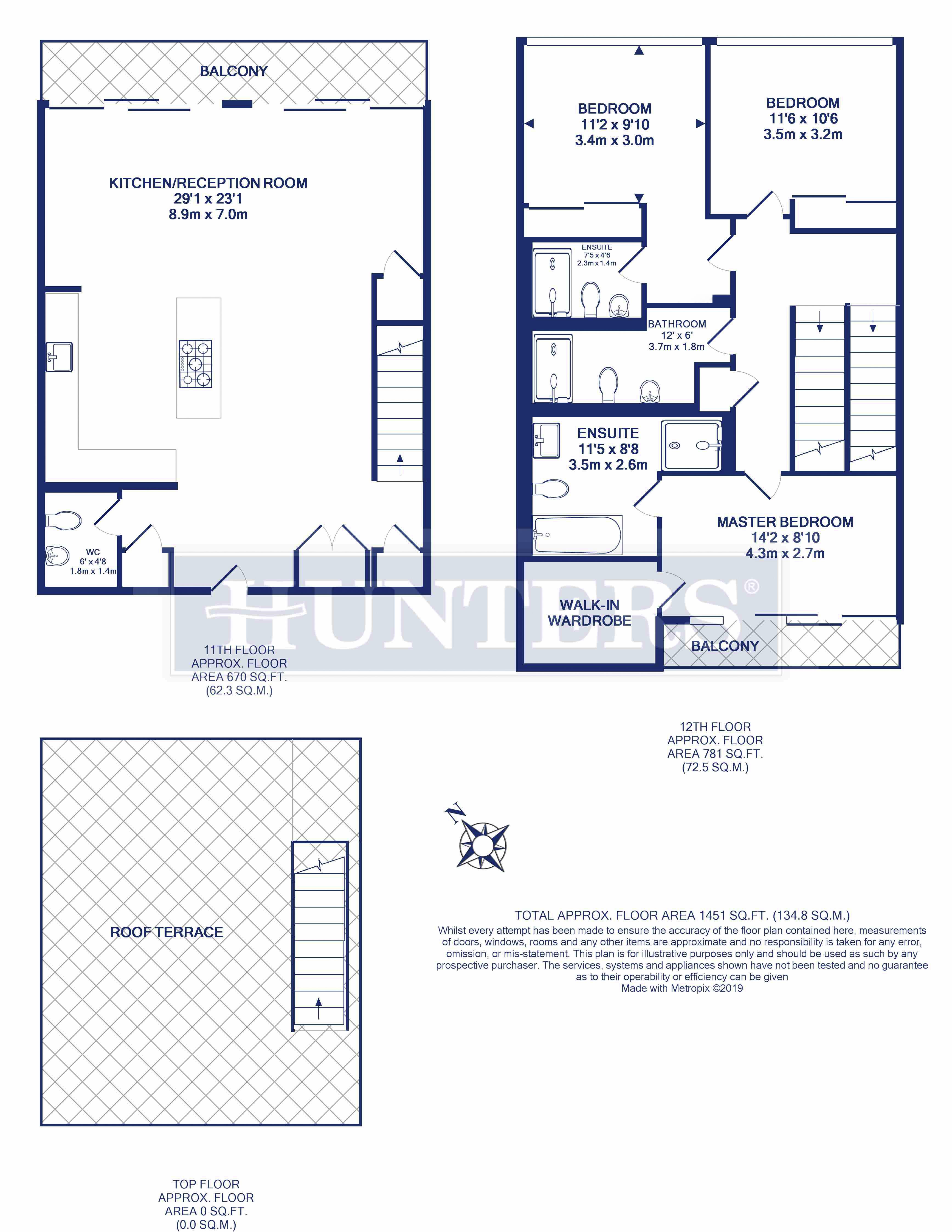 3 Bedrooms Flat to rent in Finchley Road, London NW3