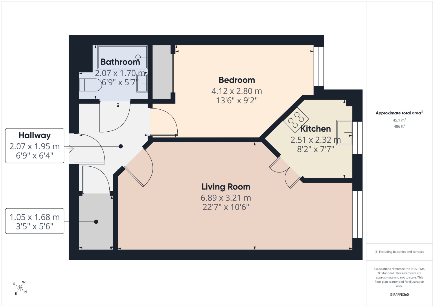 28, Fitzwilliam Court Bartin Close, Sheffield floorplan