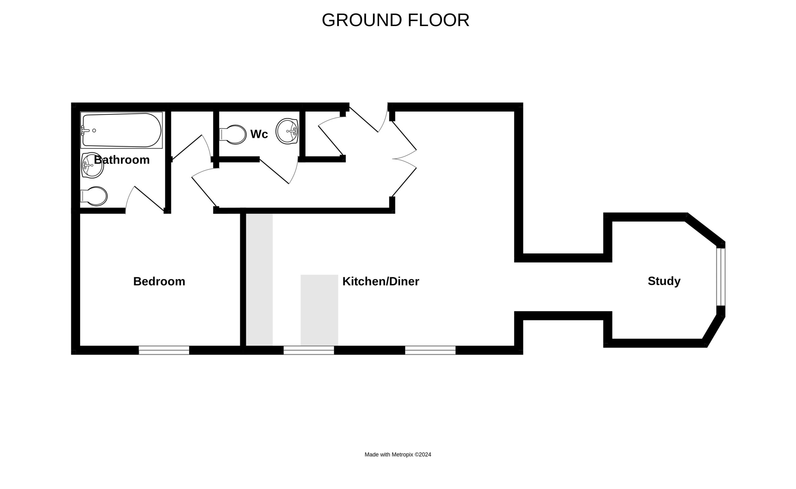 Apartment 6, Ebenezer Church, St Peter Port floorplan