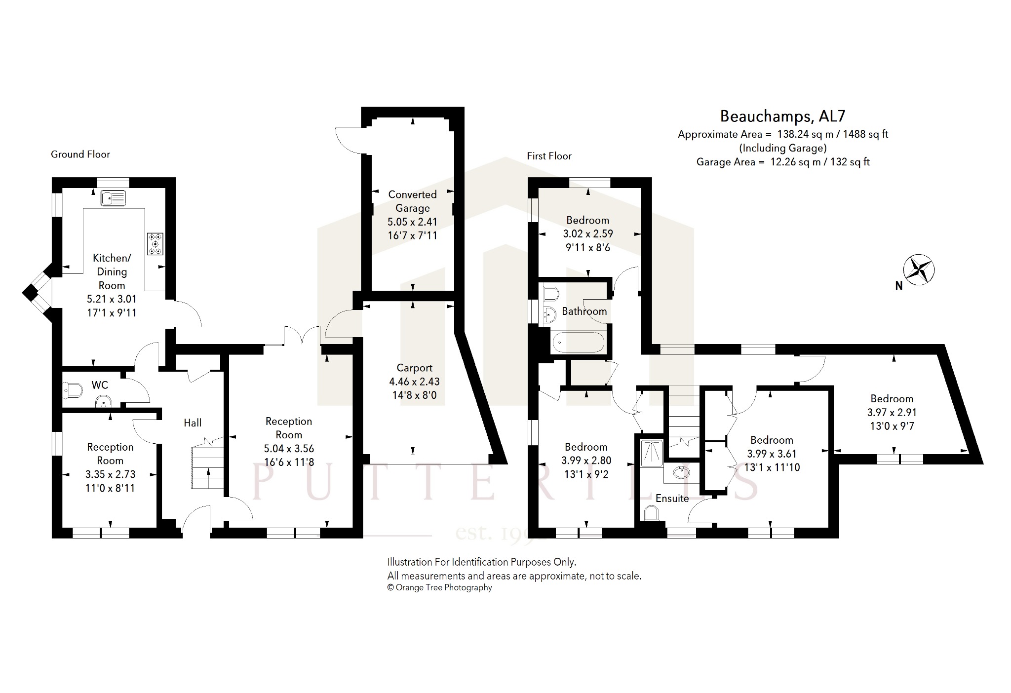 30 Beauchamps, Welwyn Garden City, Hertfordshire floorplan