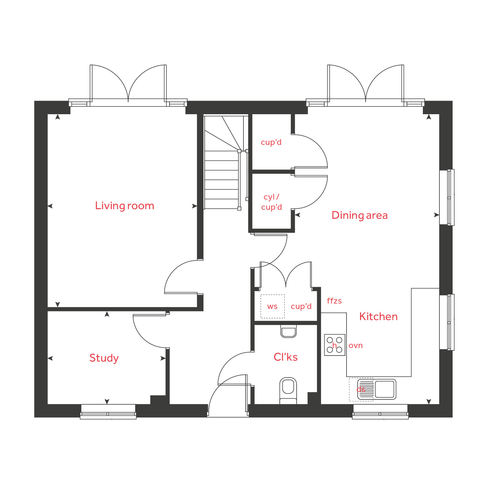 112, Orchid Drive, Spennymoor floorplan