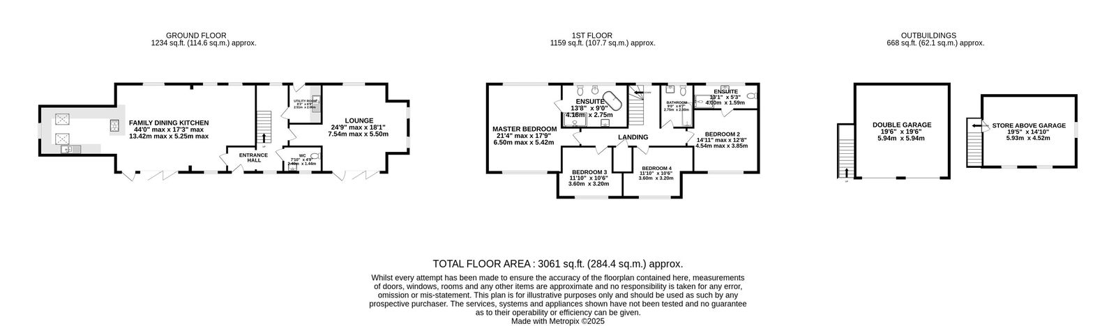The Haybarn, St. Elphin's View, Warrington floorplan