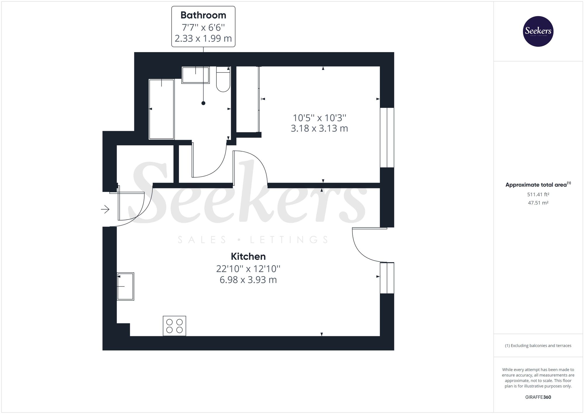 Flat 21, Leander Heights Mill Wood, Maidstone floorplan