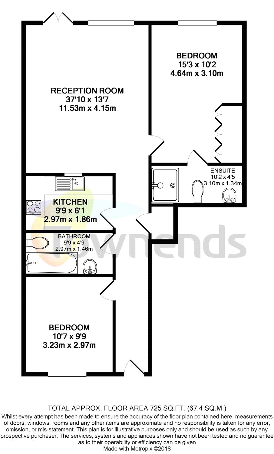 2 Bedrooms Flat for sale in Greystoke House, 150 Brunswick Road, London W5