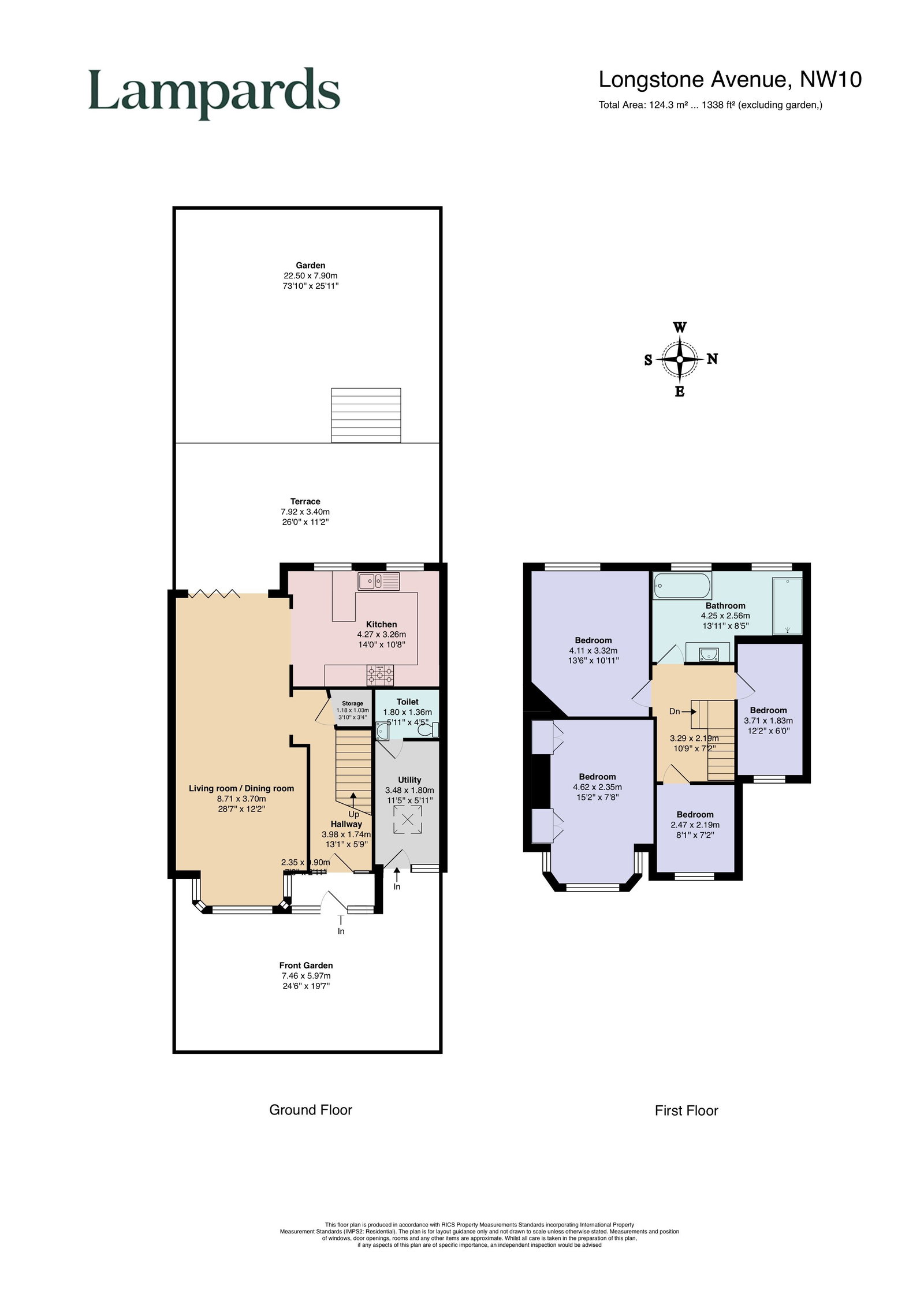 114, Longstone Avenue, London floorplan
