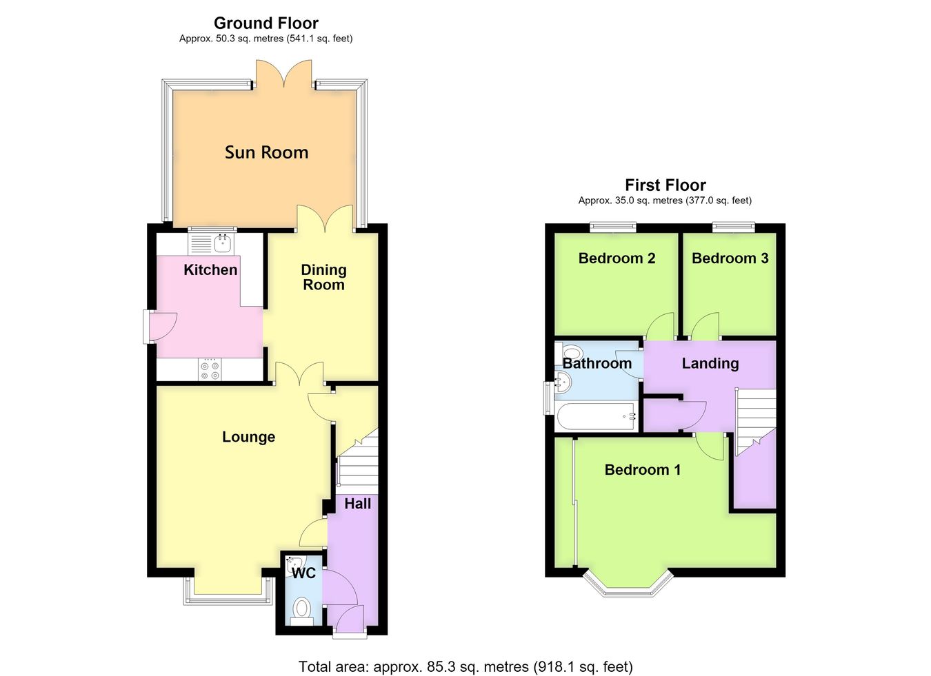 10, Sherbourne Close, Boston floorplan