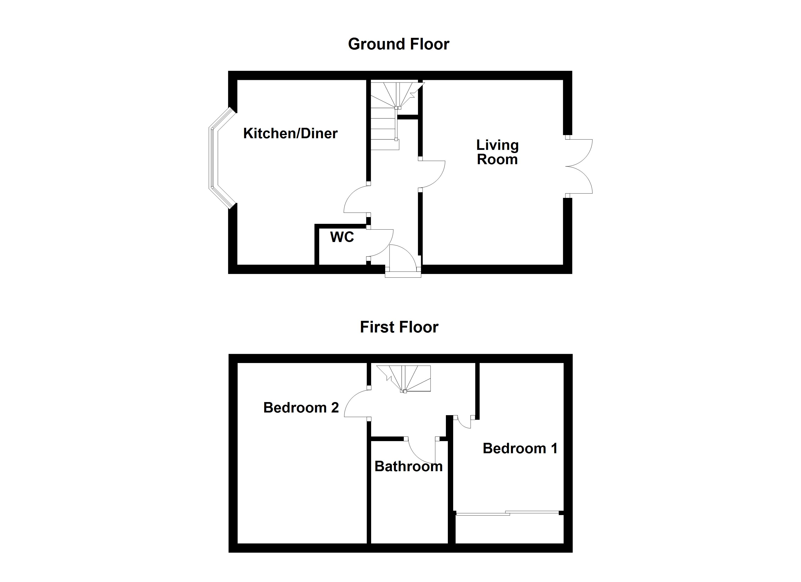 2 Bedrooms End terrace house for sale in Ellers Road, Bessacar, Doncaster DN4