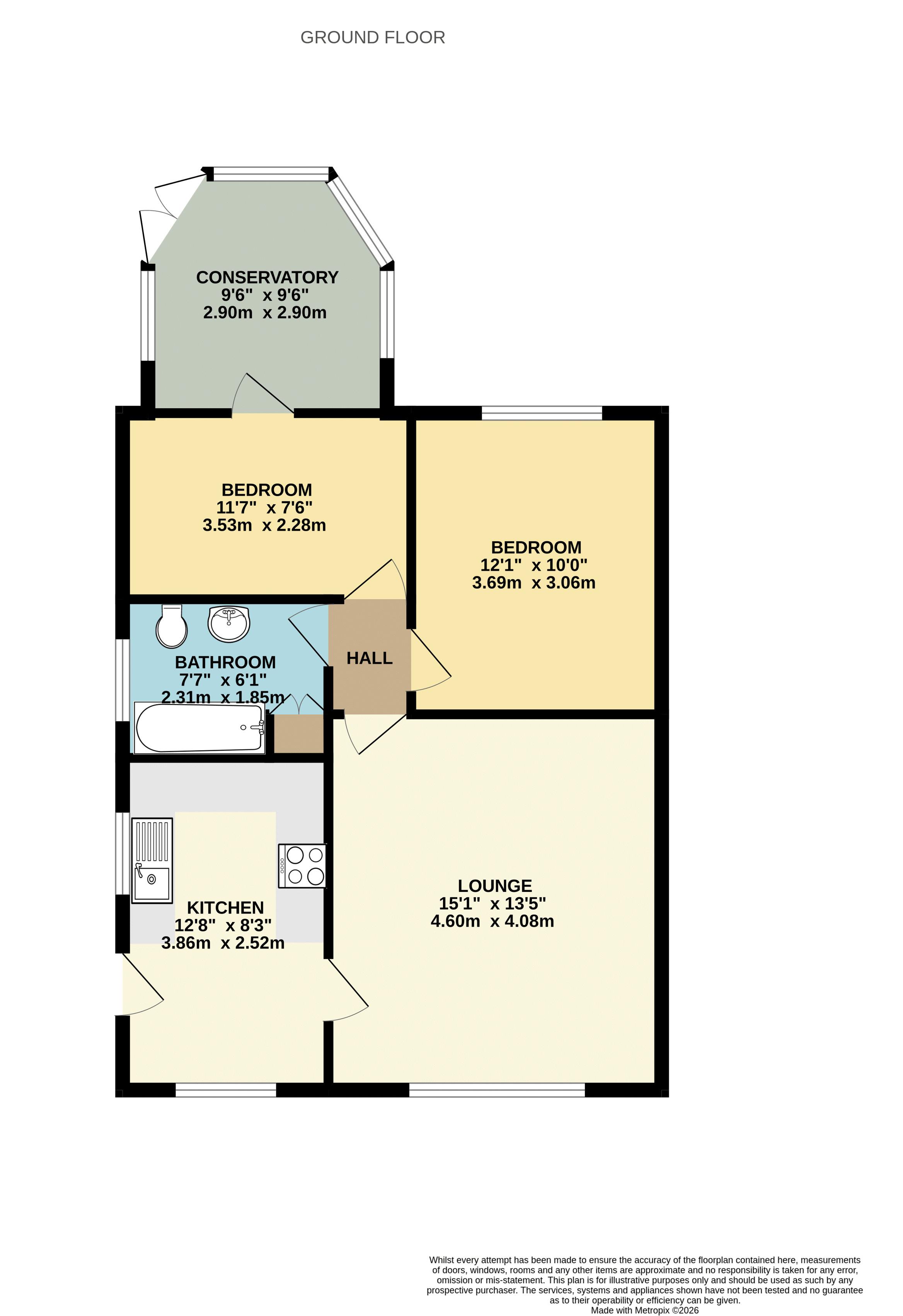 Hillfoot Drive, Scunthorpe floorplan
