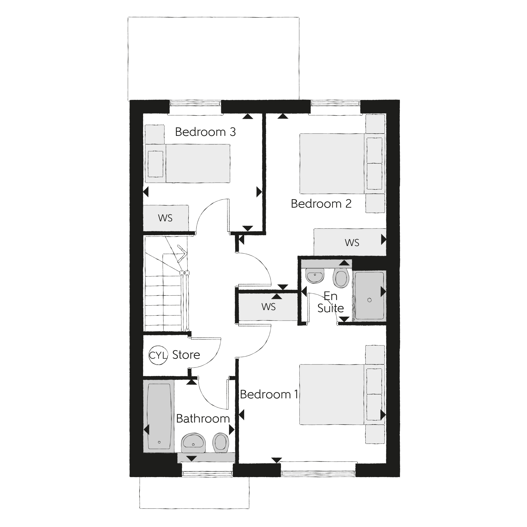 263, Forsythia Road, Ely floorplan