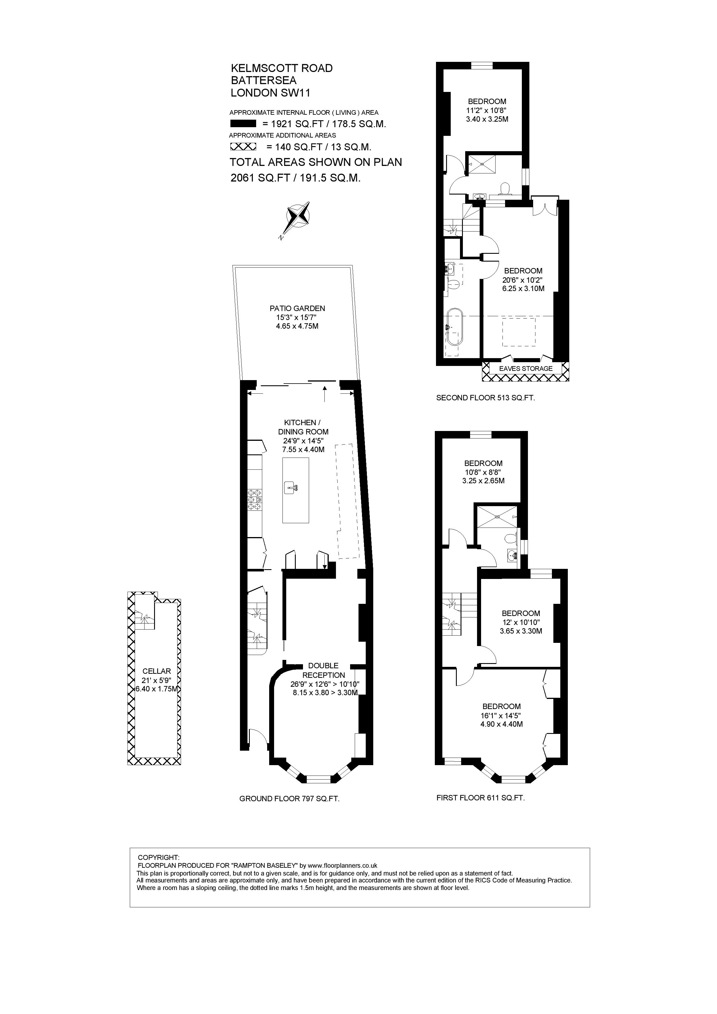 Kelmscott Road, London floorplan
