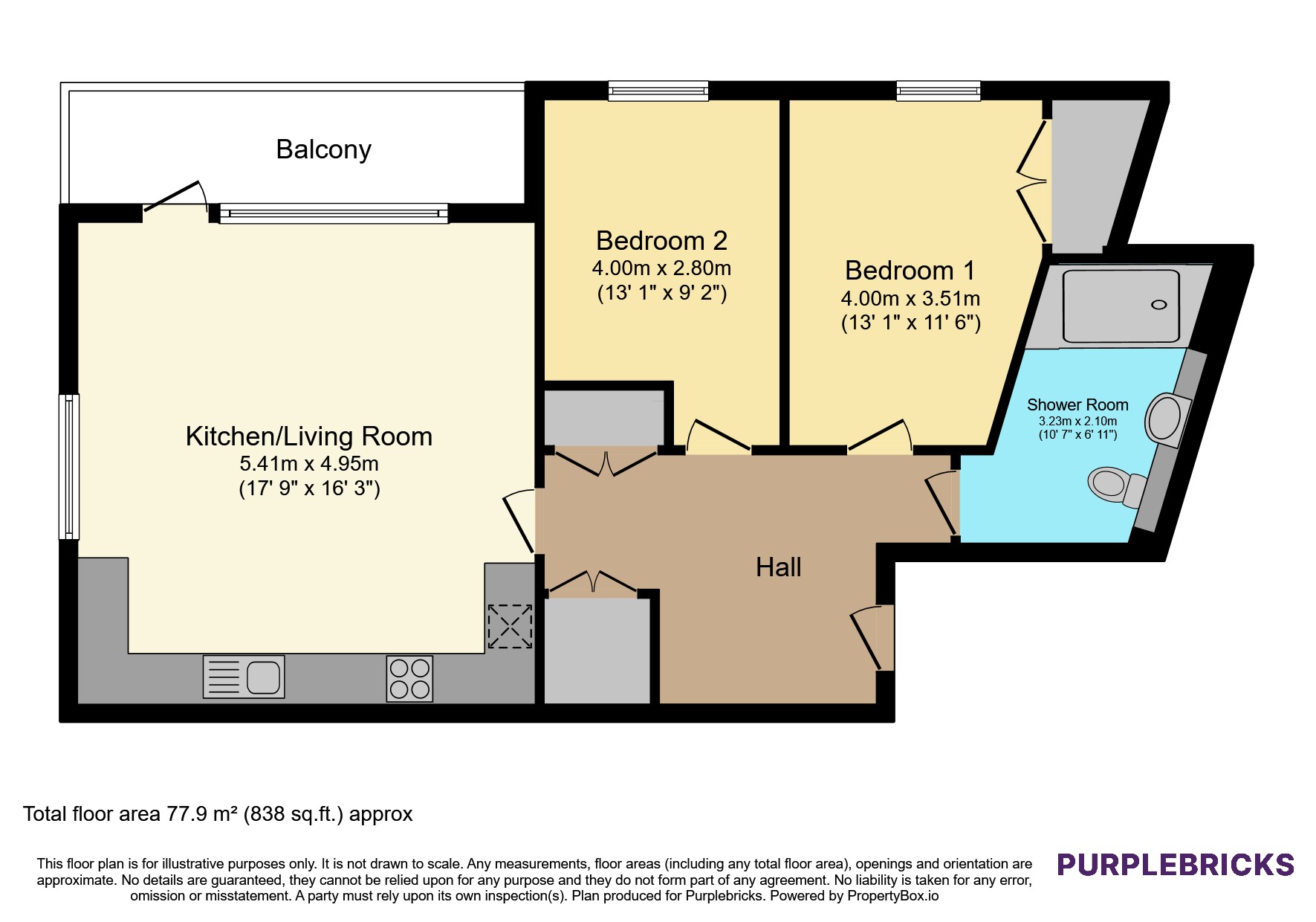 Flat 9/Aphrodite Court, 15 Dollis Valley Drive, Barnet floorplan