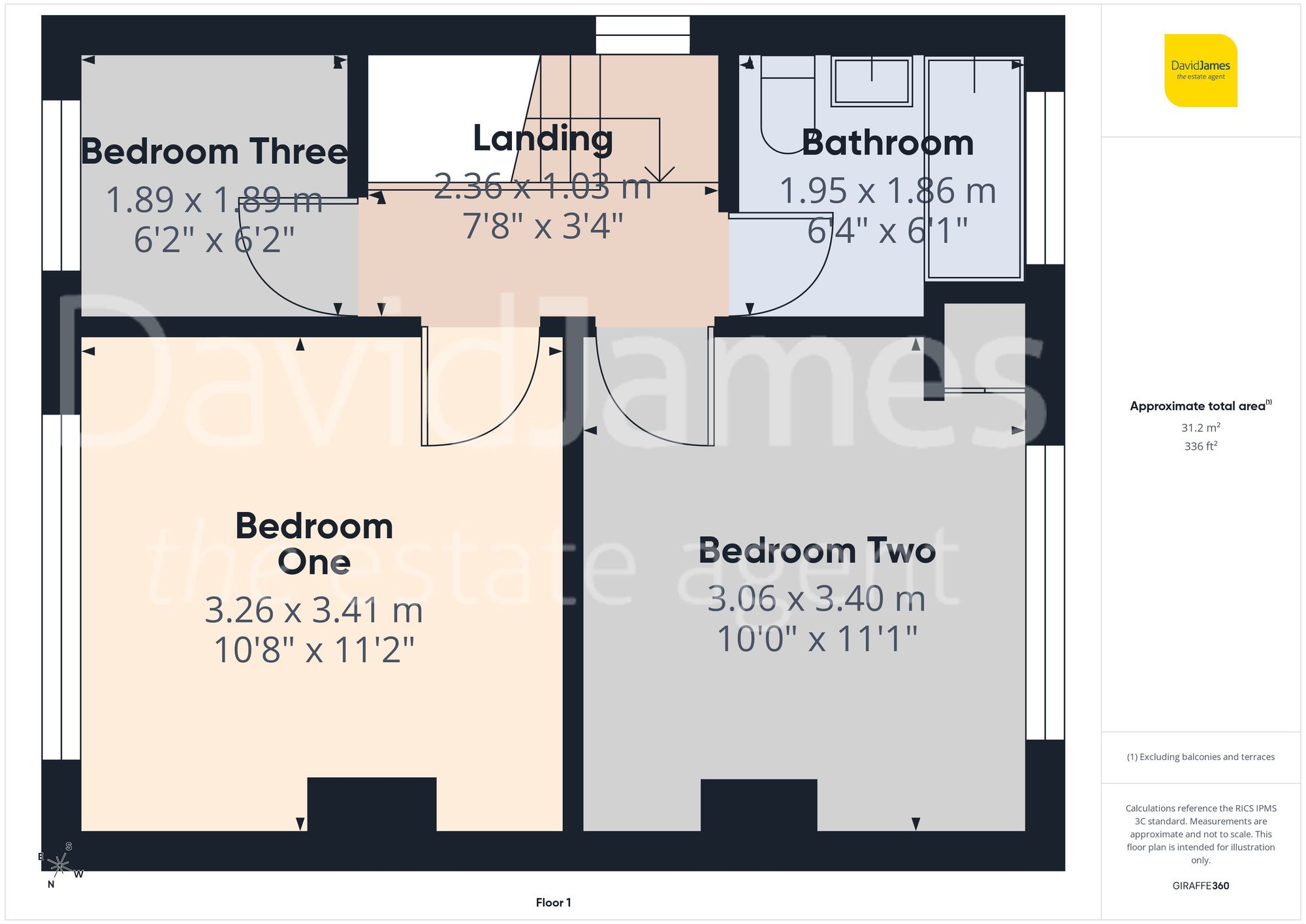 63 King Street, Nottingham floorplan