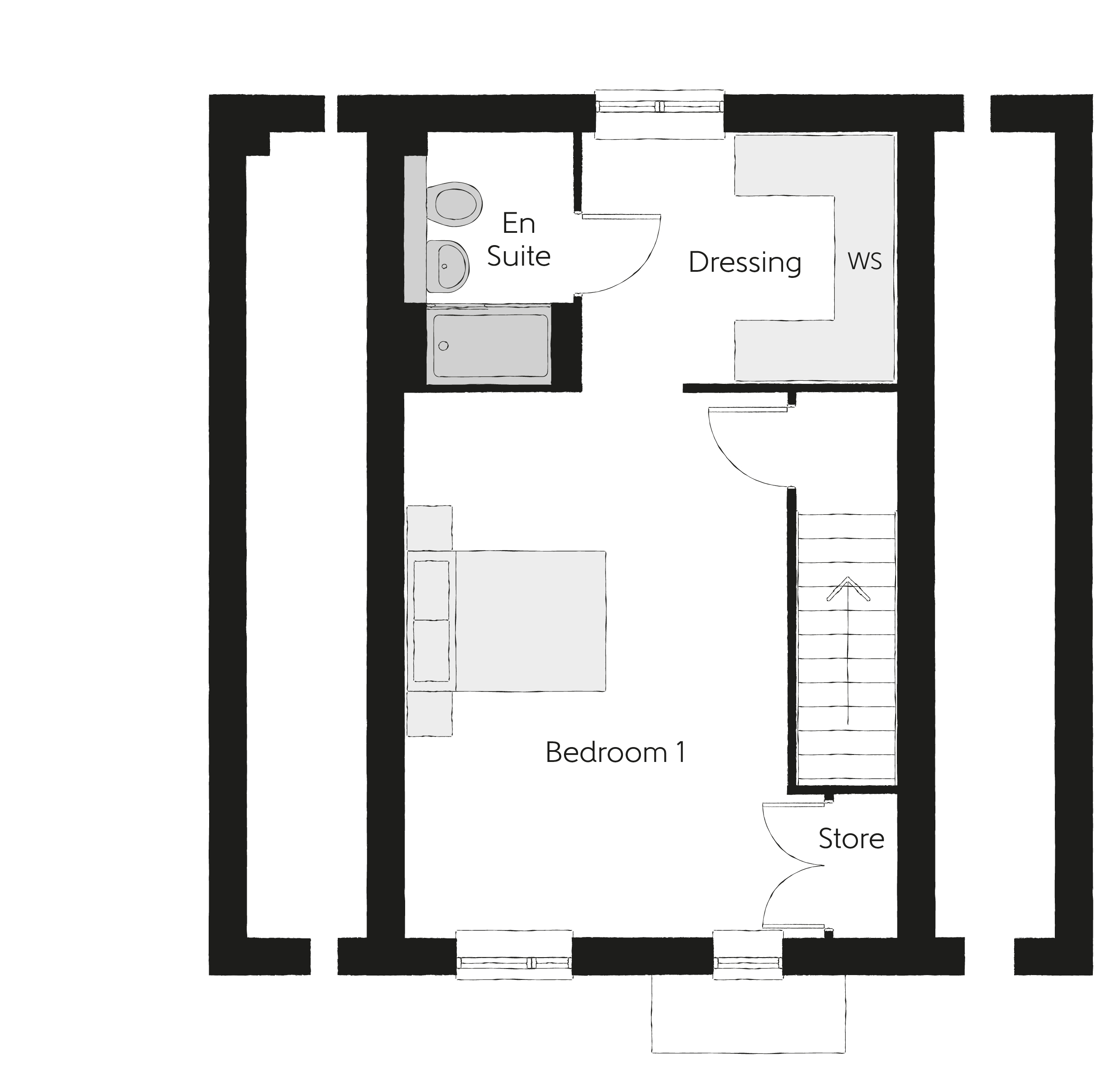 15, 36 Waterslade Way, Houghton Regis floorplan