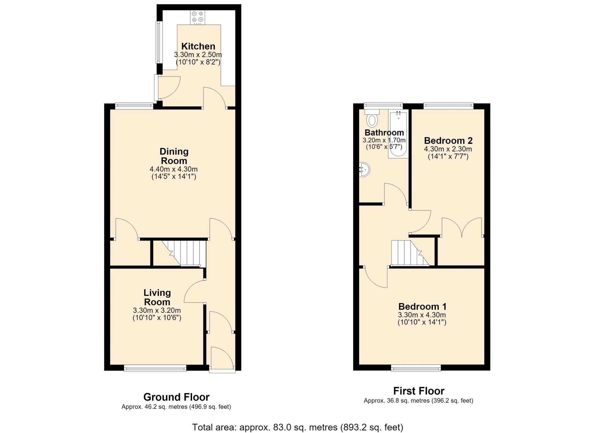 4 Adelaide Street, Accrington floorplan
