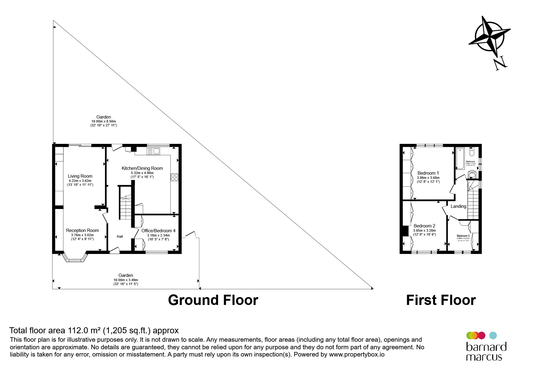 133, Harlington Road West, Feltham floorplan