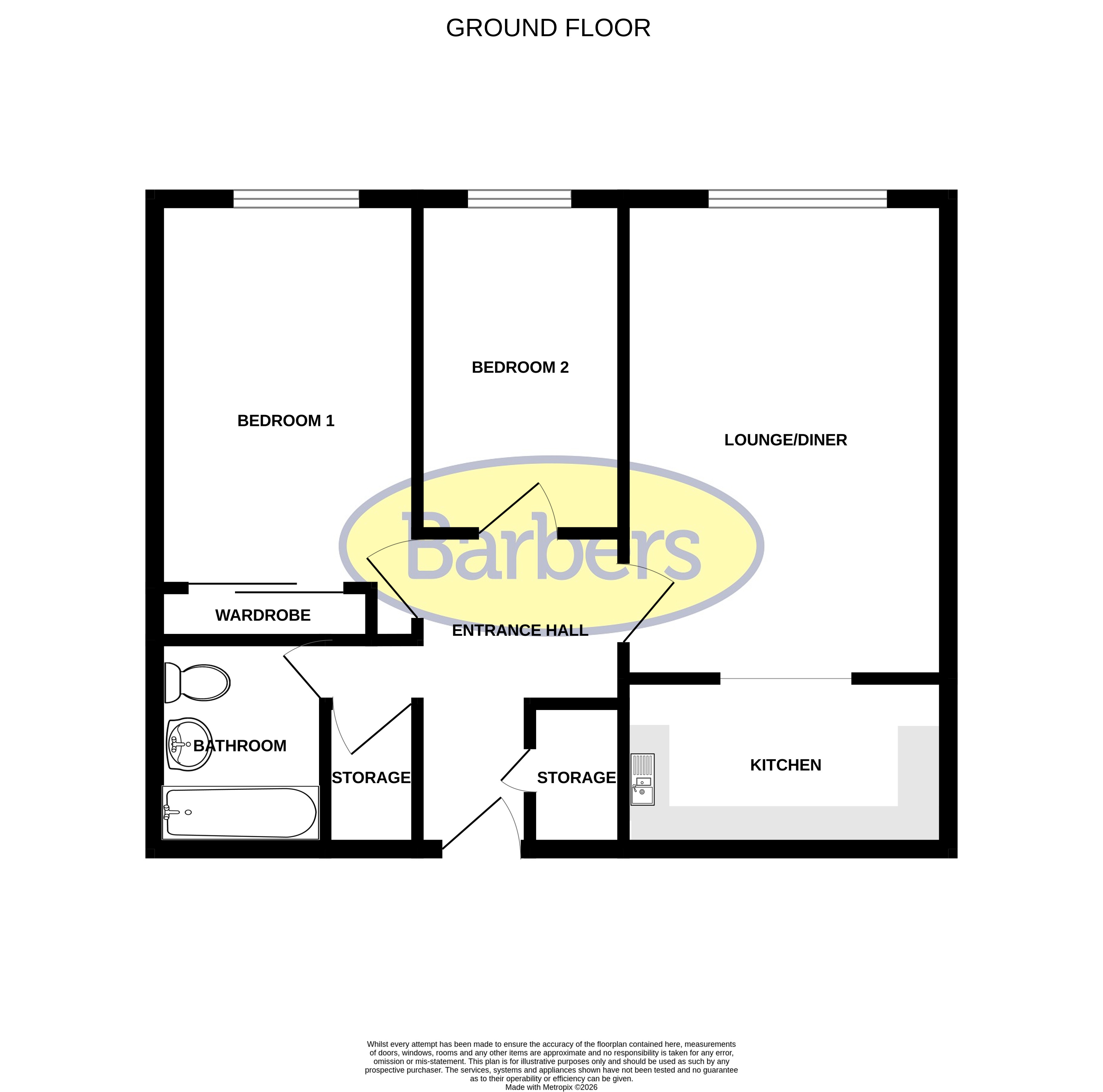 32, St. Johns Park, Whitchurch floorplan