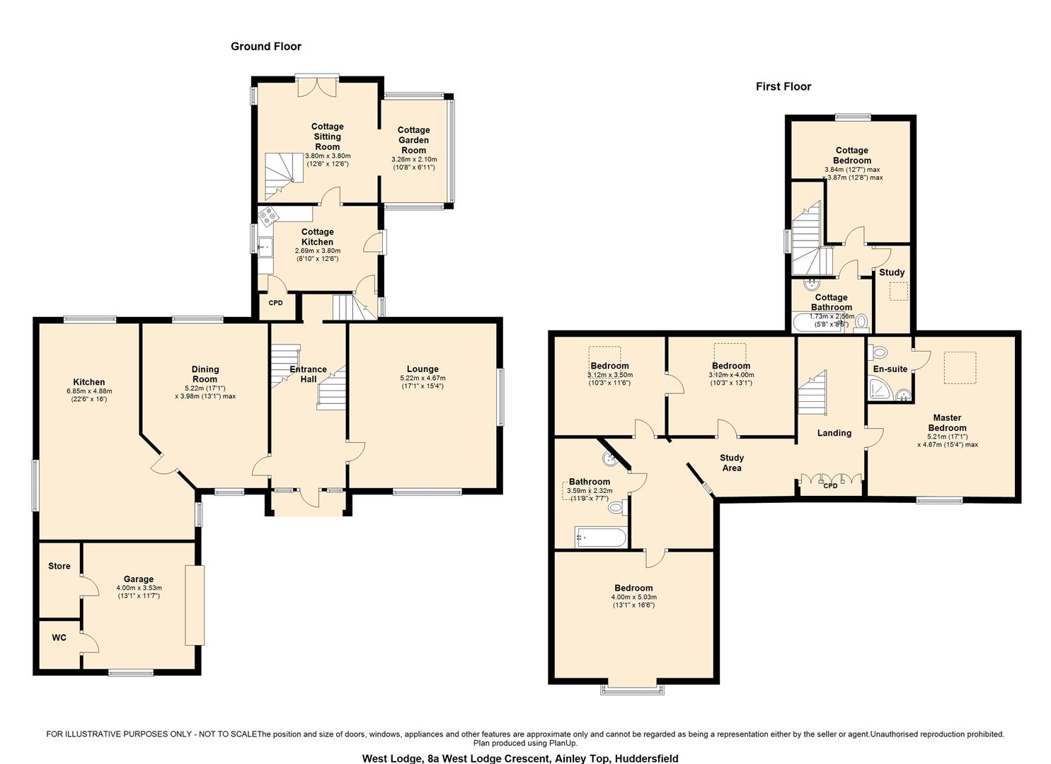 5 bed detached house for sale in Hilltop, 25 West Lodge Crescent