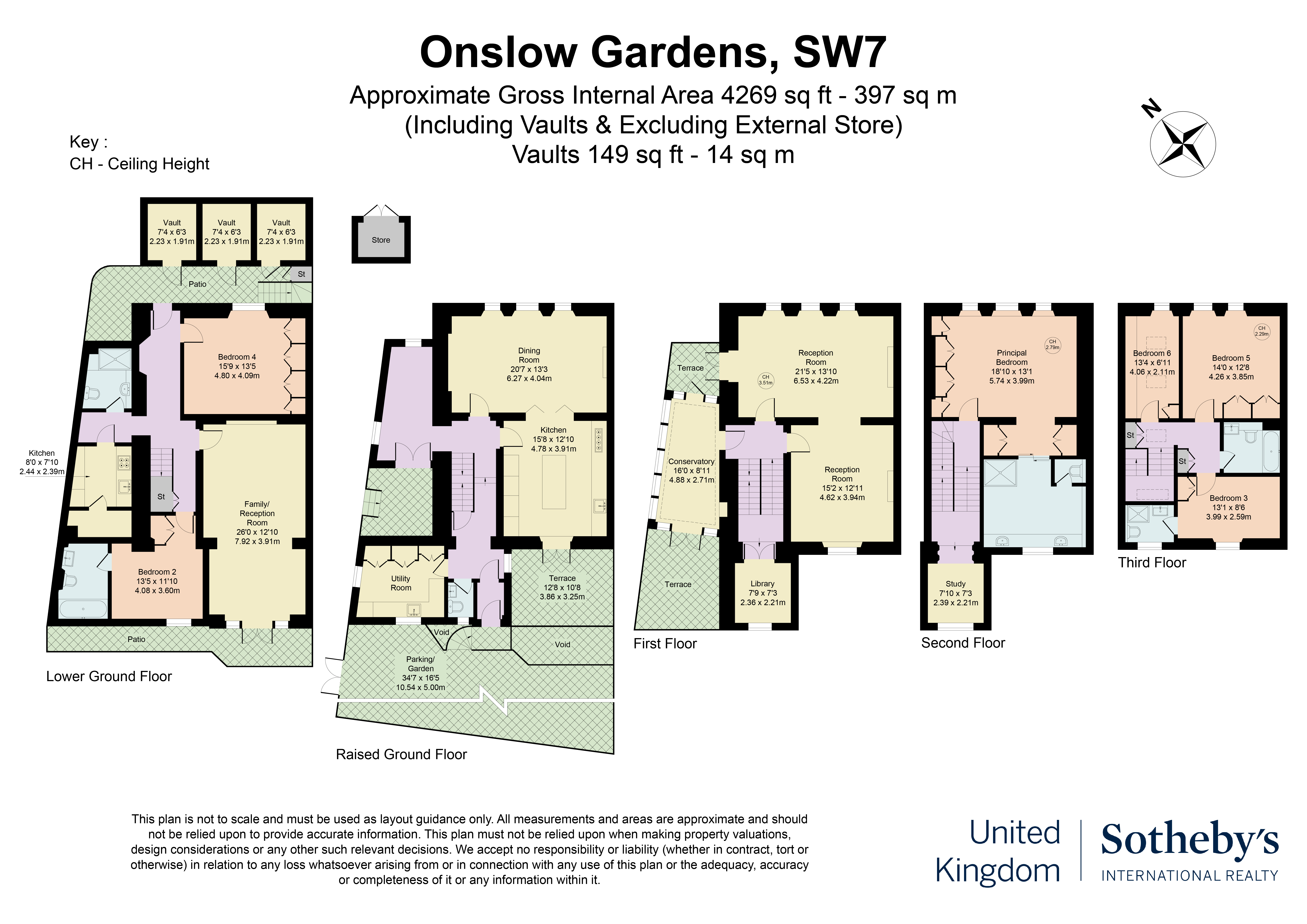 Onslow, Onslow Gardens, London floorplan
