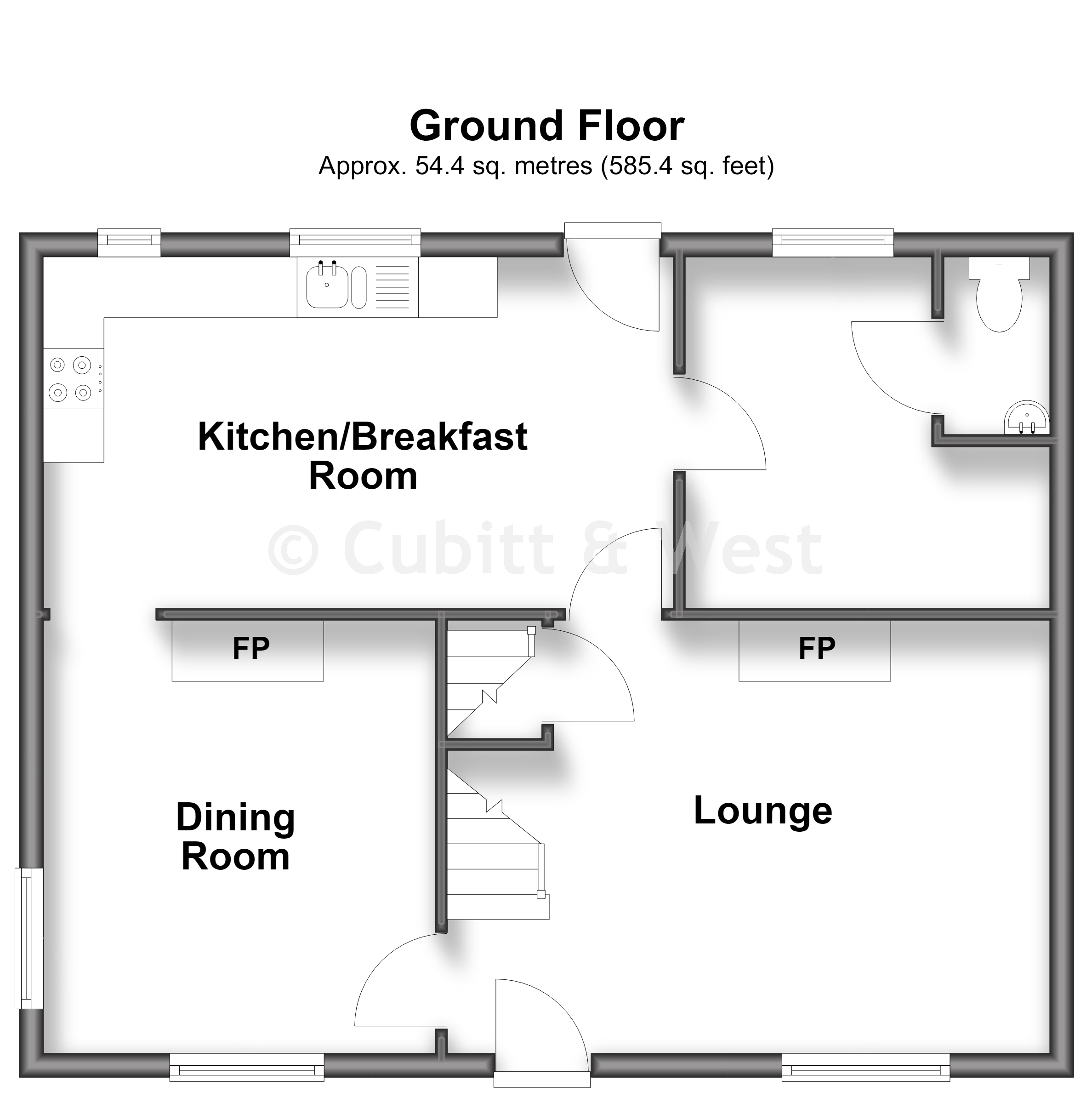 Jasmine House, London Road, Waterlooville floorplan
